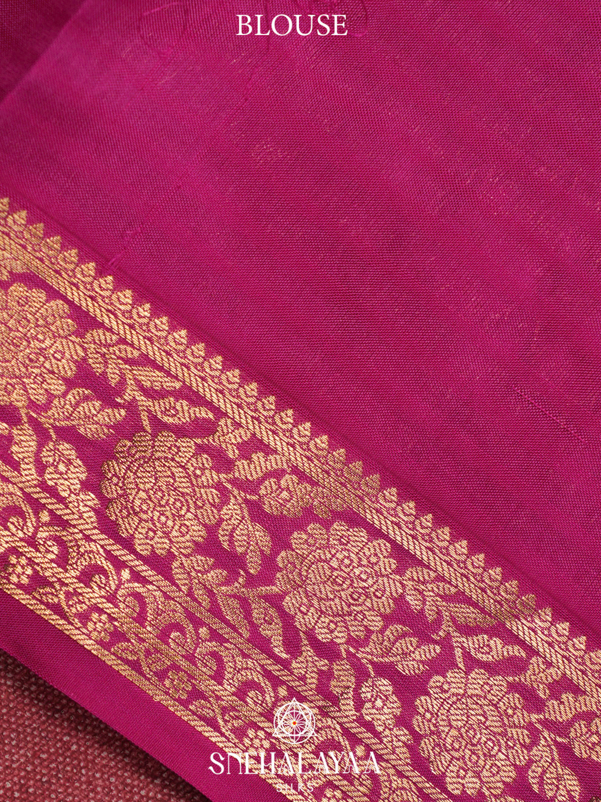 Baby Pink  Kanjivaram Silk Saree