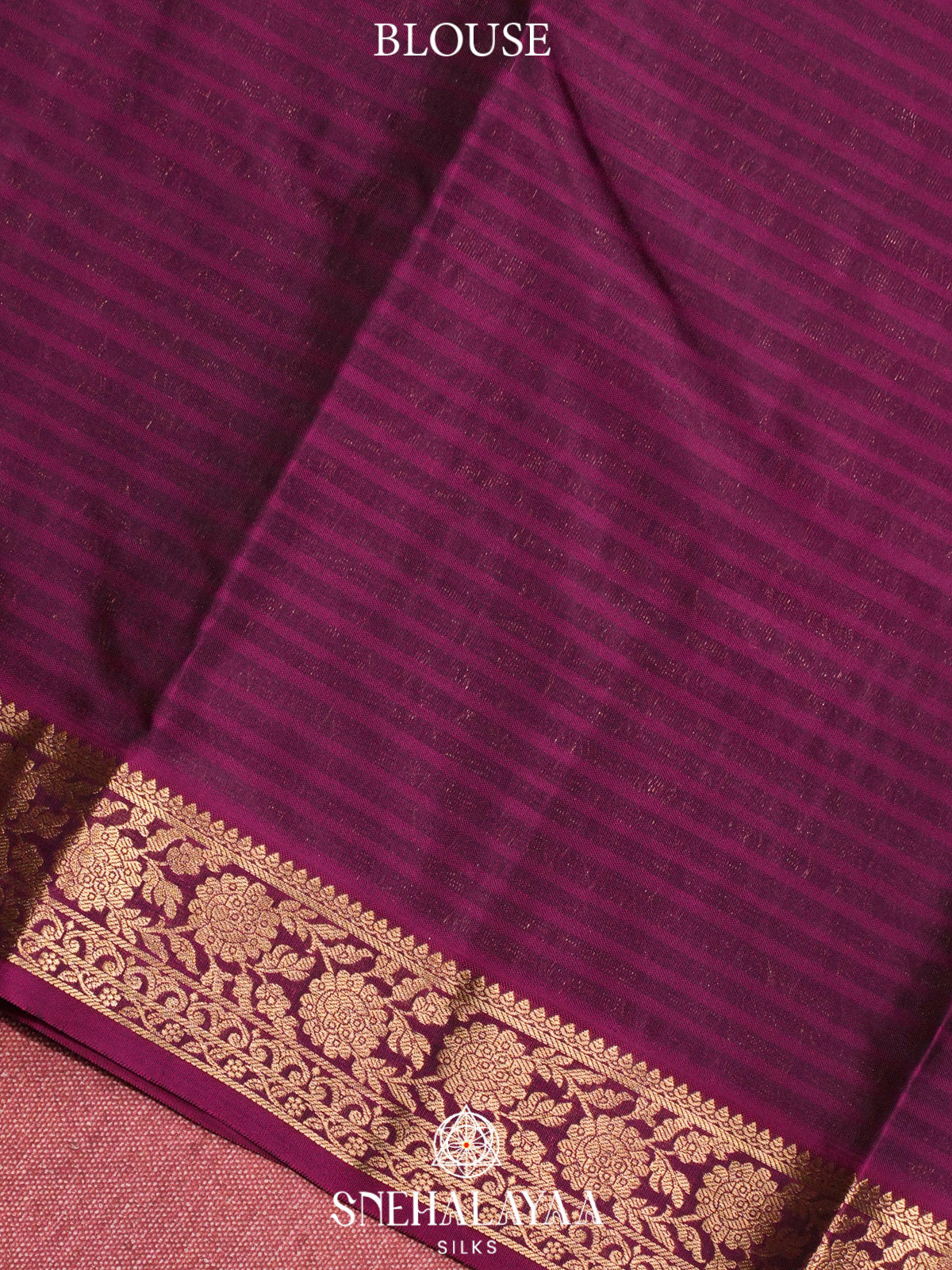 Navy Blue  Kanjivaram Silk Saree