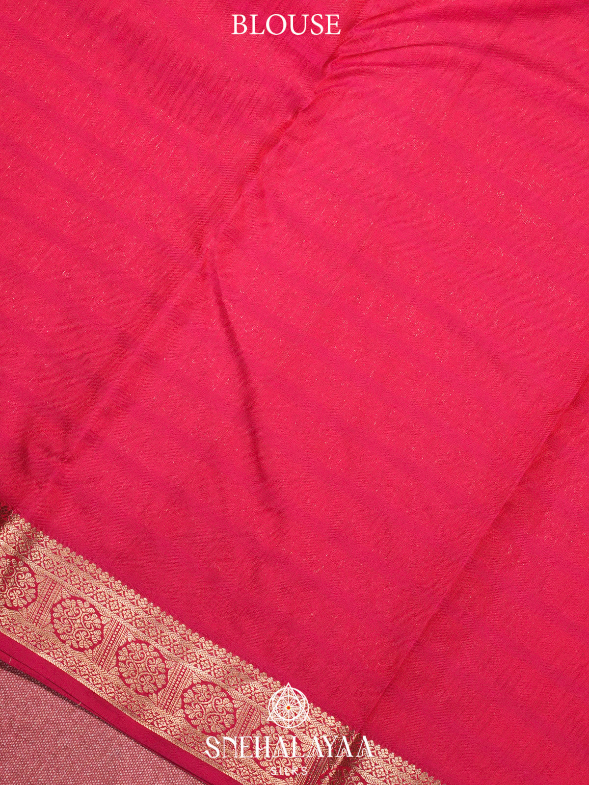 Rust Orange  Kanjivaram Silk Saree