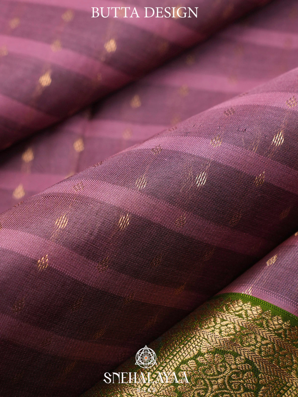 Mauve Pink  Kanjivaram Silk Saree
