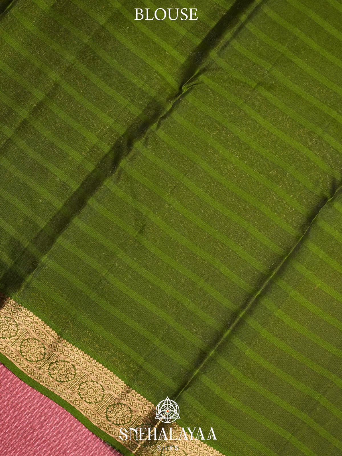 Mauve Pink  Kanjivaram Silk Saree