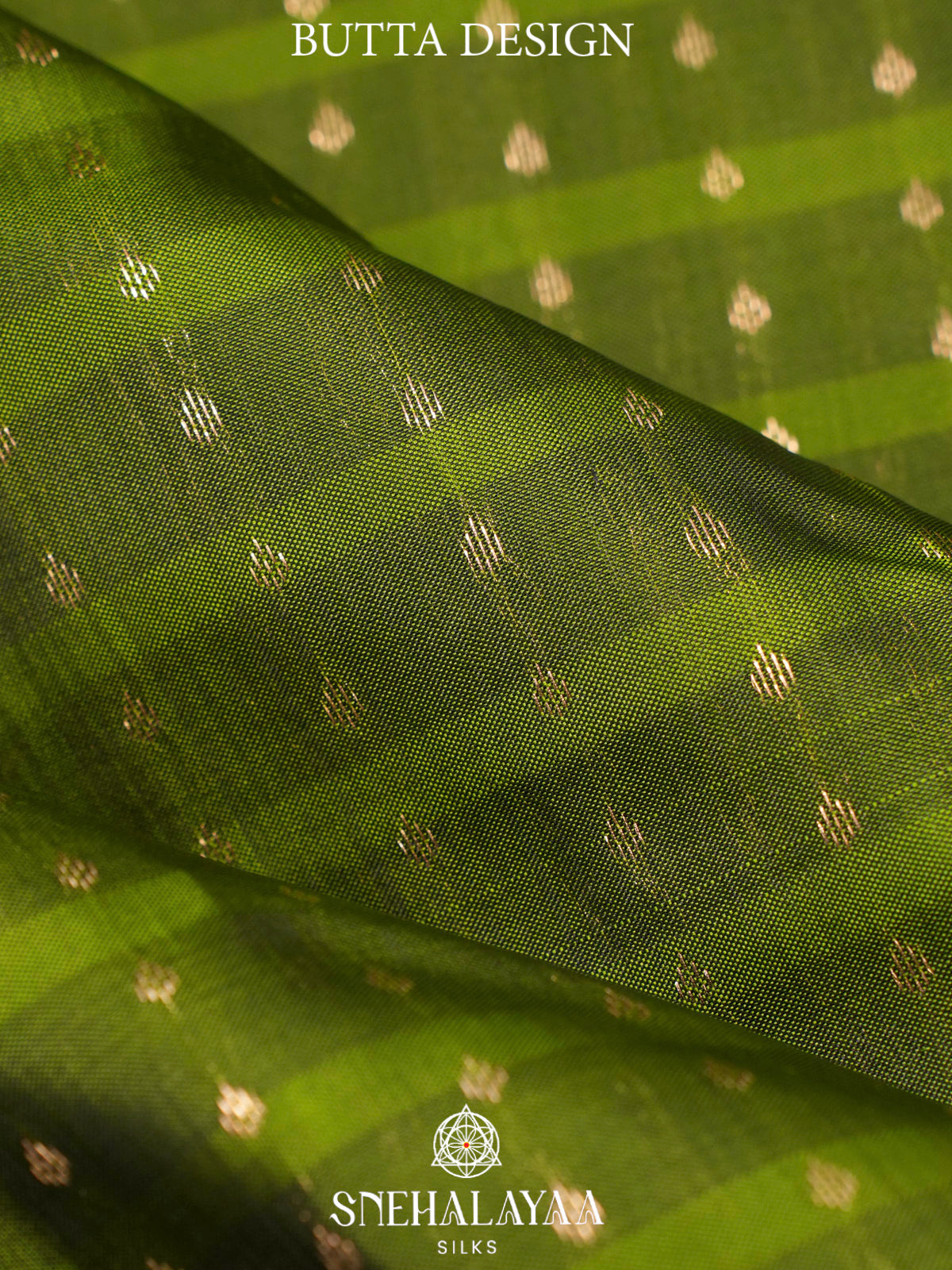 Lime Green  Kanjivaram Silk Saree