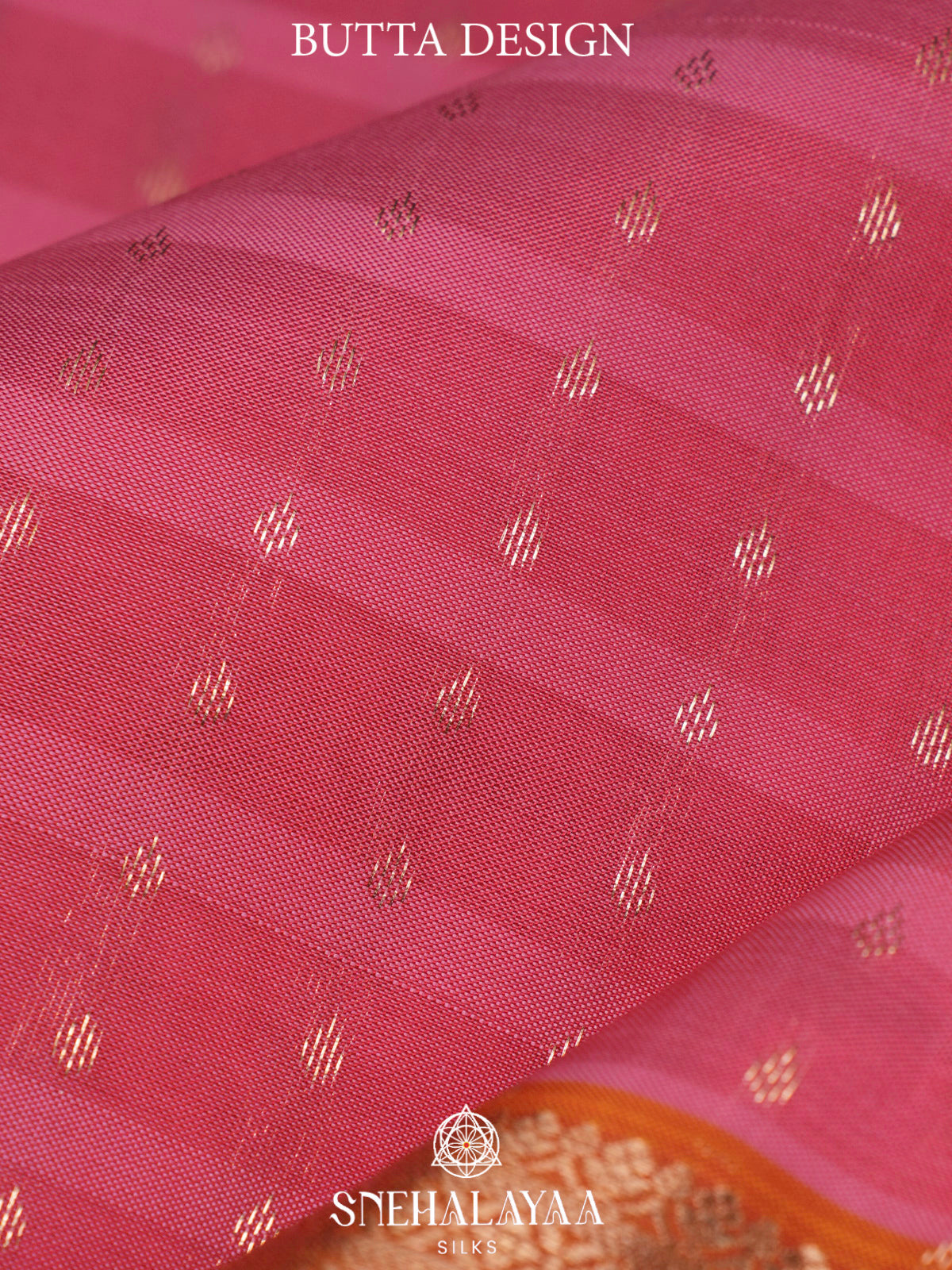 Pink  Kanjivaram Silk Saree