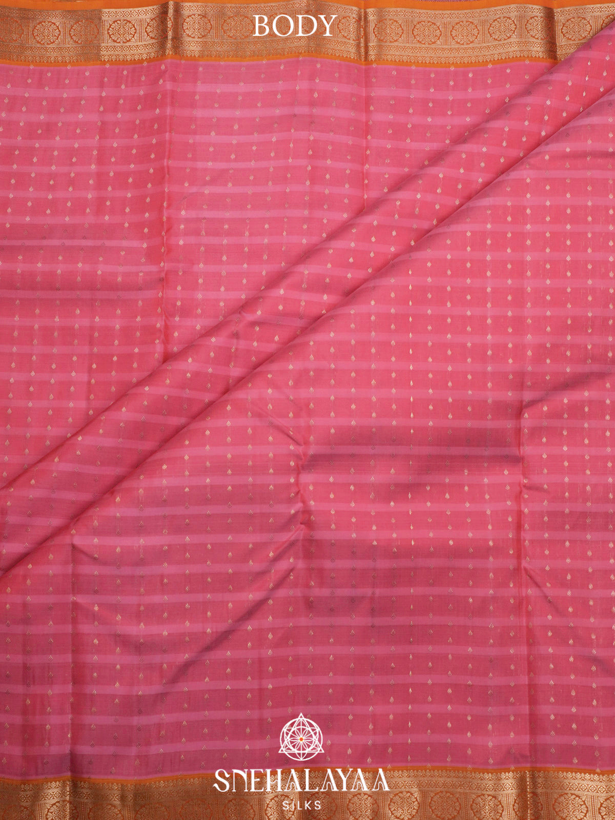 Pink  Kanjivaram Silk Saree