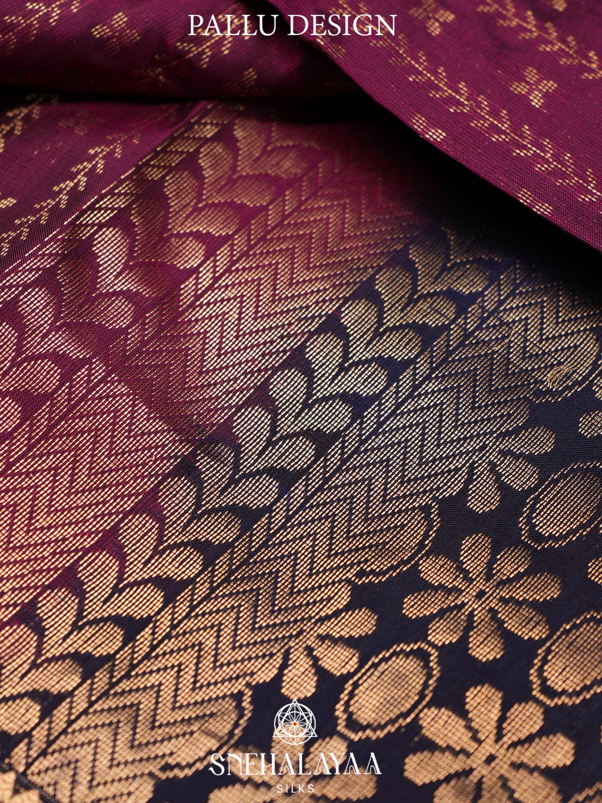 Magenta  Kanjivaram Silk Saree