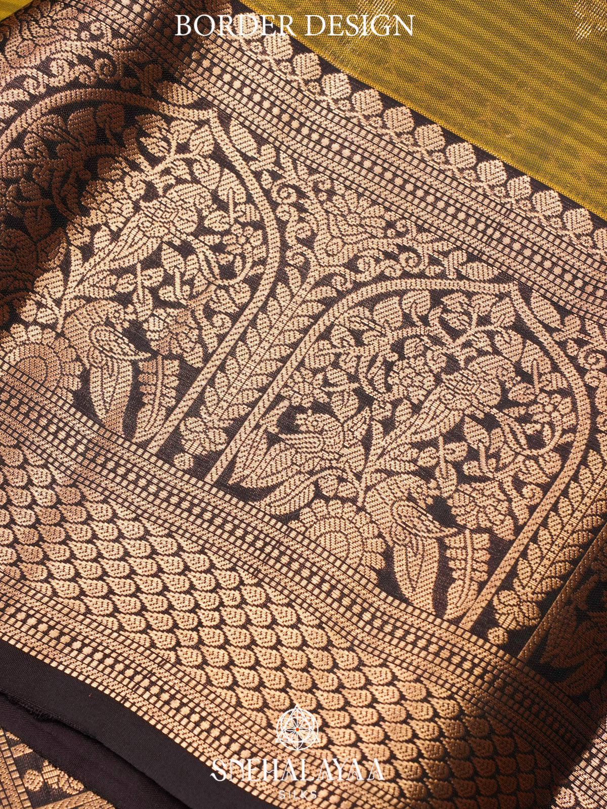 Mahendi Green  Kanjivaram Silk Saree