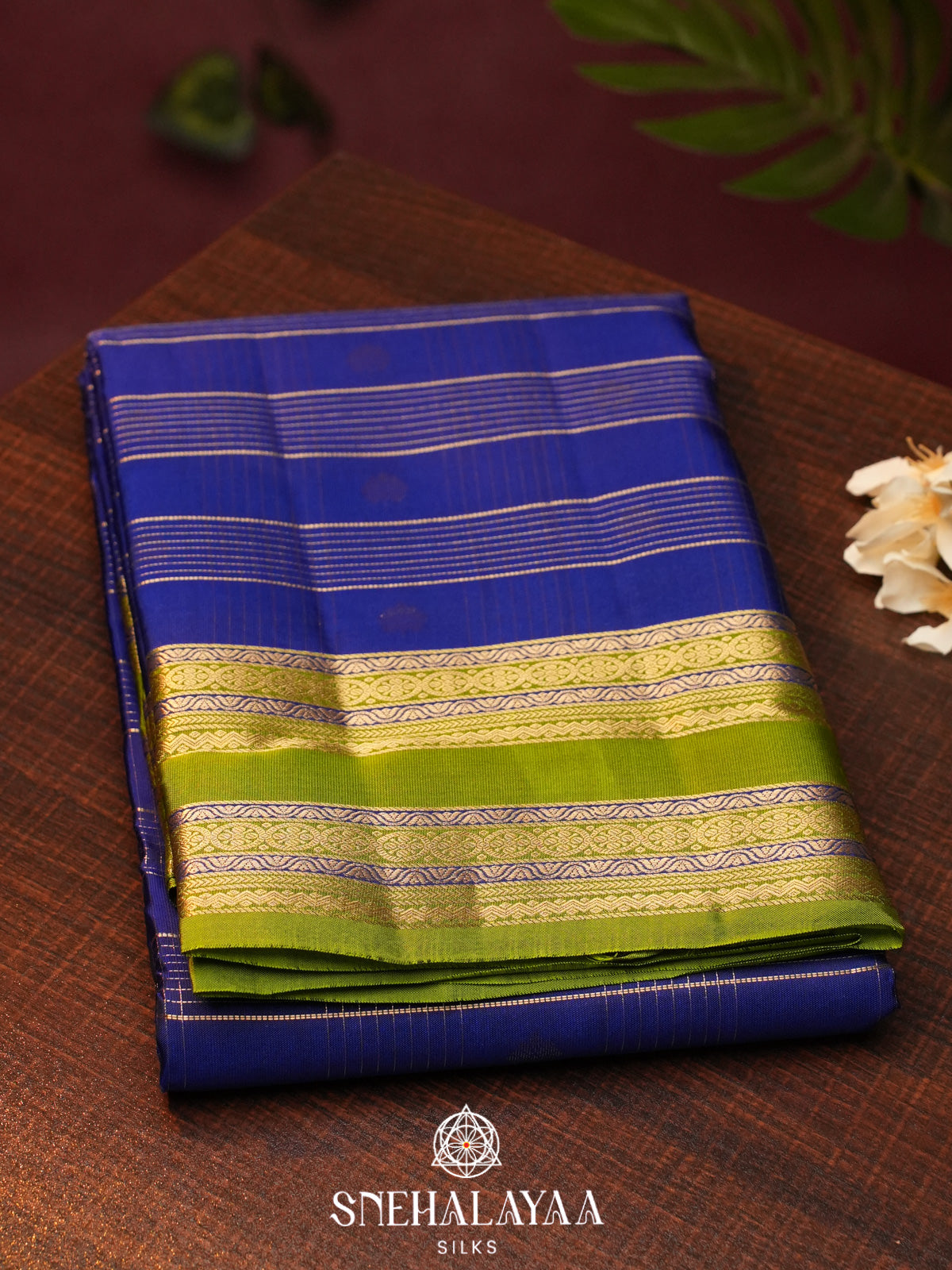 Royal Blue  Kanjivaram Silk Saree