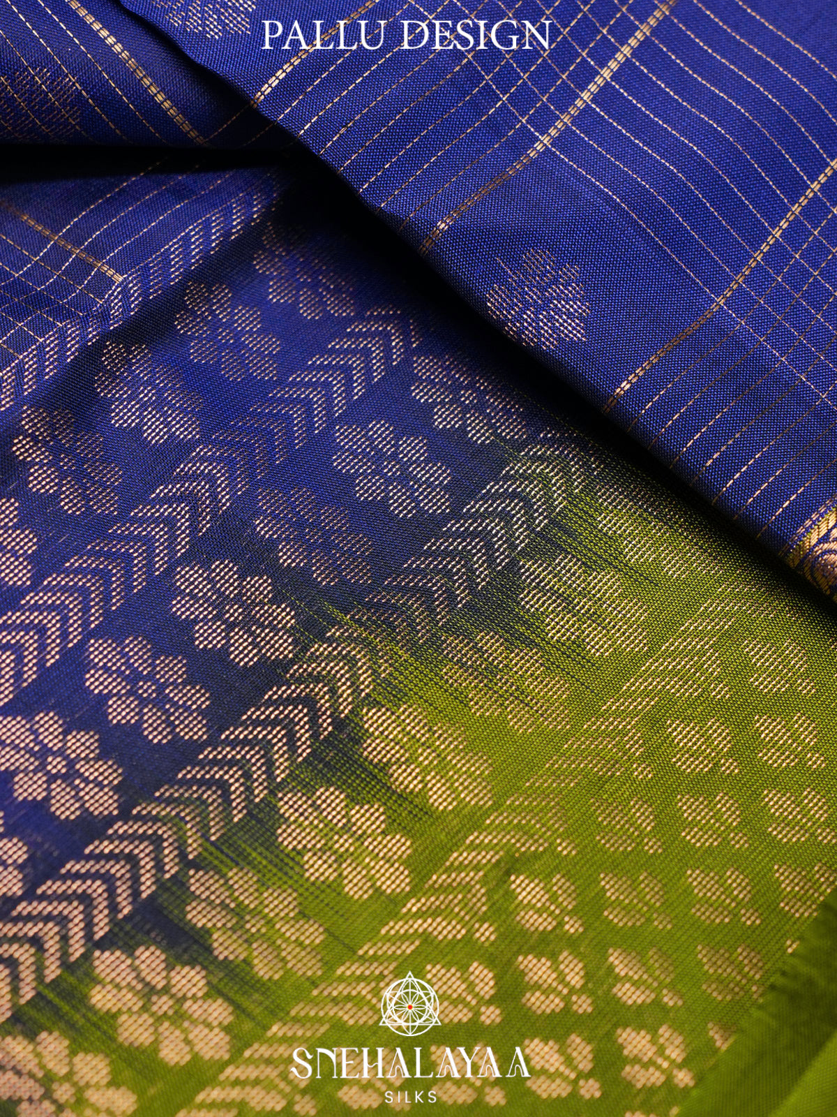 Royal Blue  Kanjivaram Silk Saree