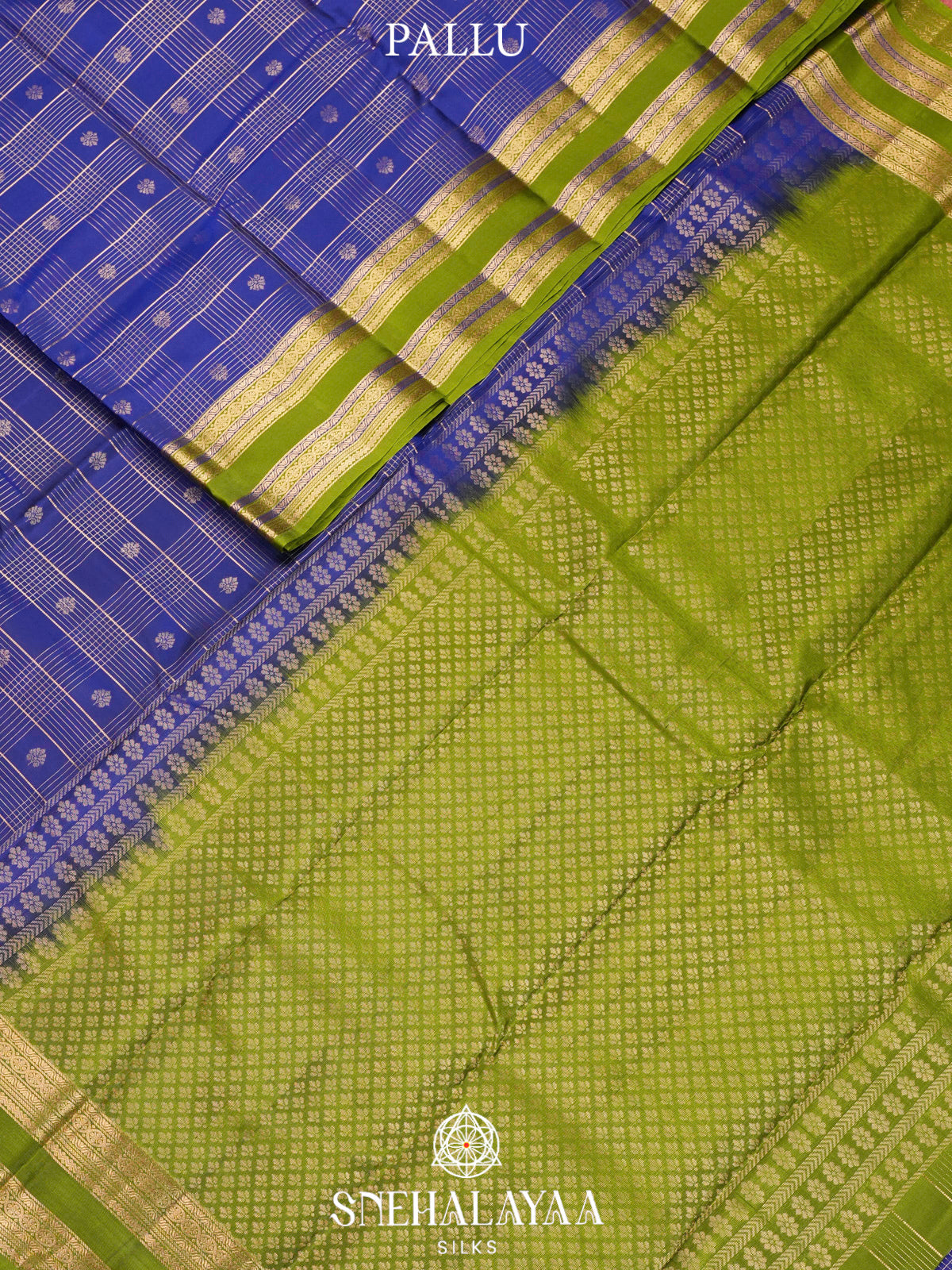 Royal Blue  Kanjivaram Silk Saree