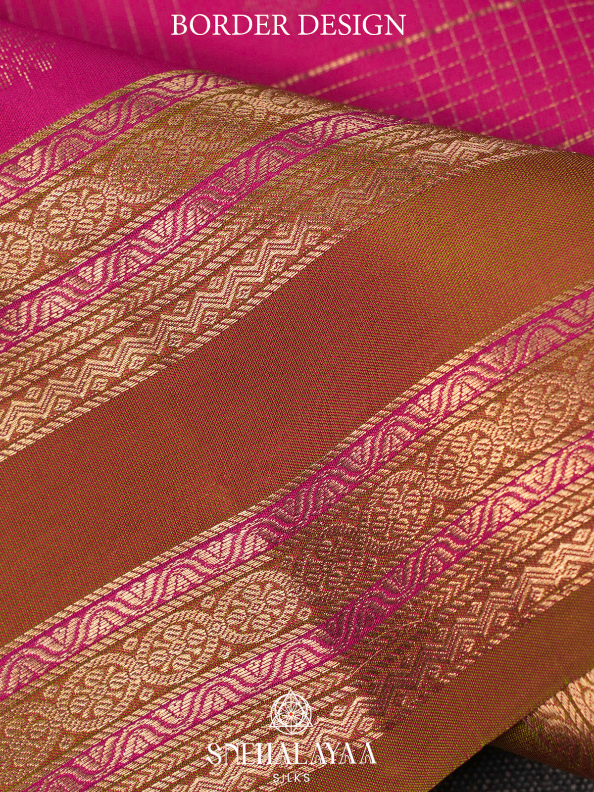 Pink  Kanjivaram Silk Saree