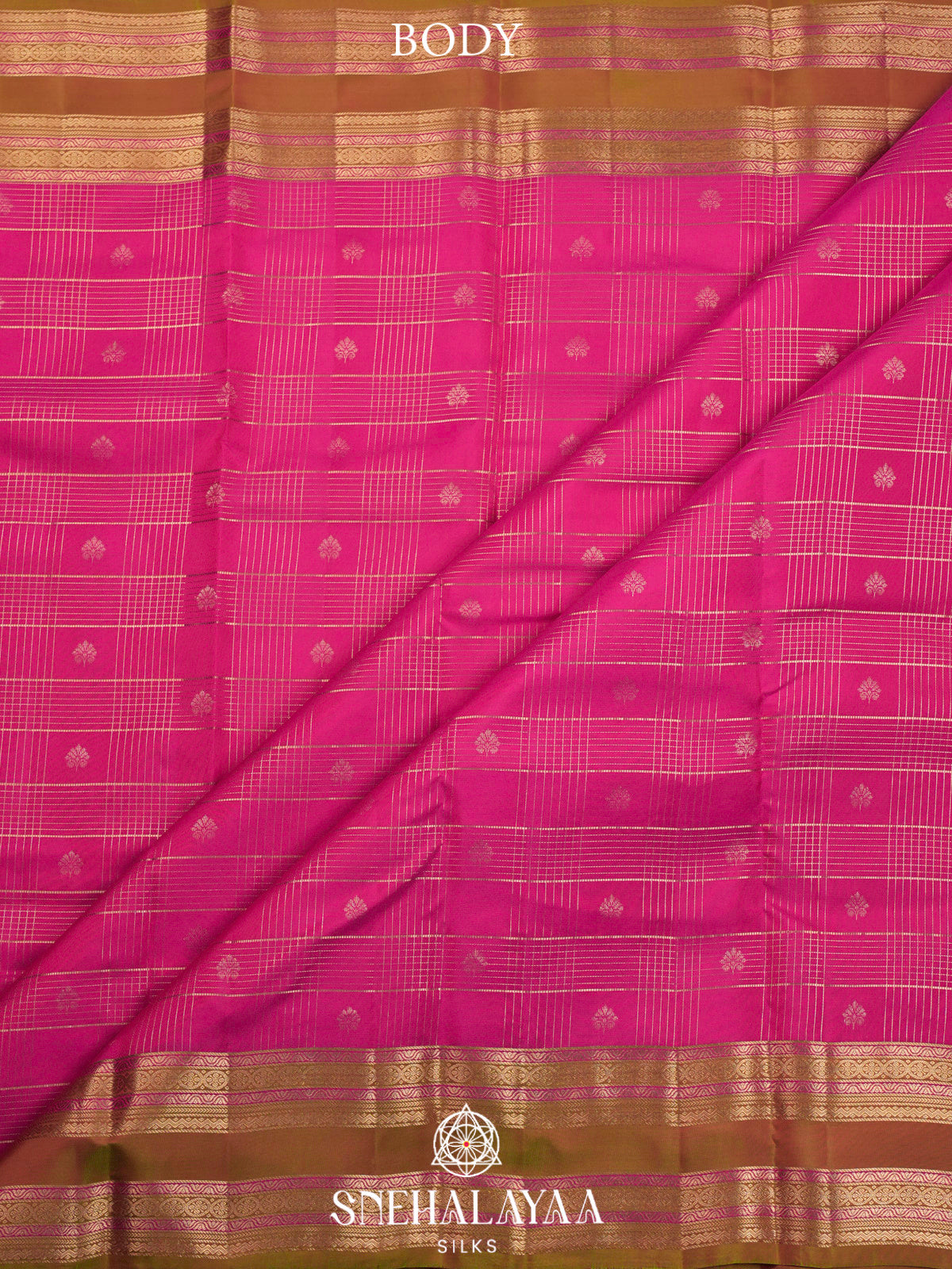 Pink  Kanjivaram Silk Saree