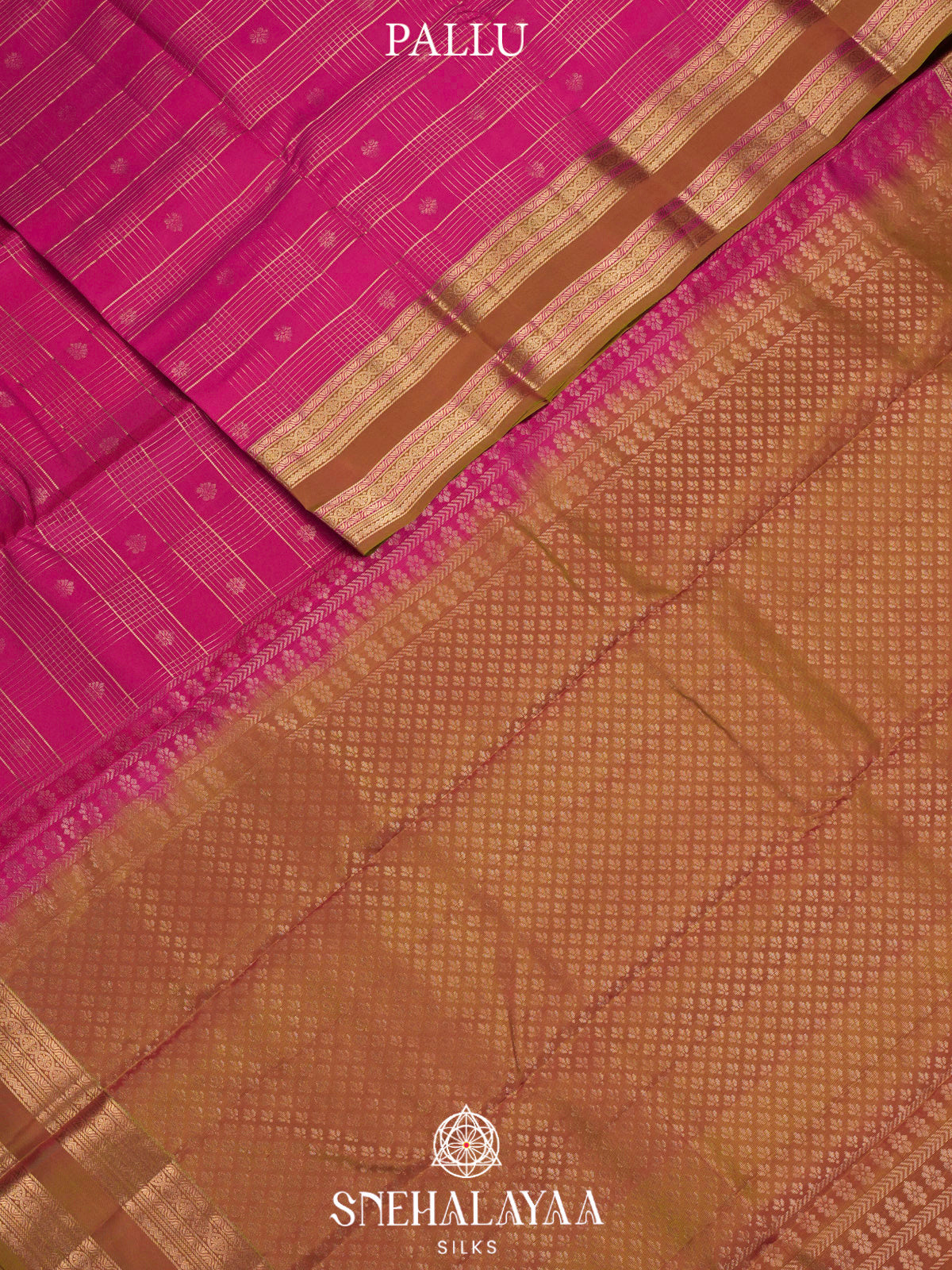 Pink  Kanjivaram Silk Saree