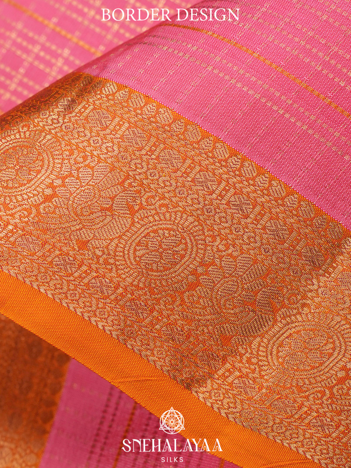 Pink  Kanjivaram Silk Saree