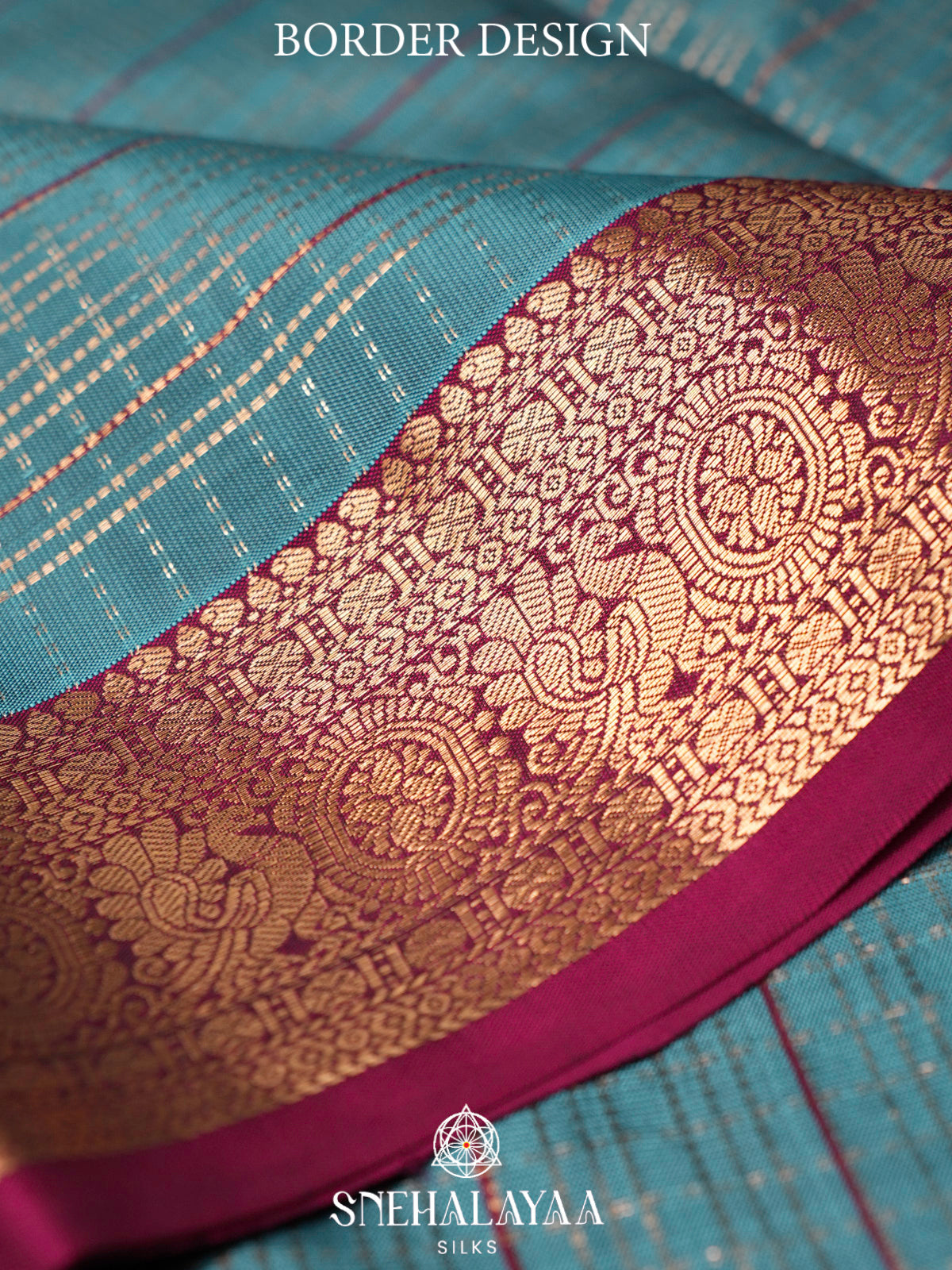 Sky Blue  Kanjivaram Silk Saree