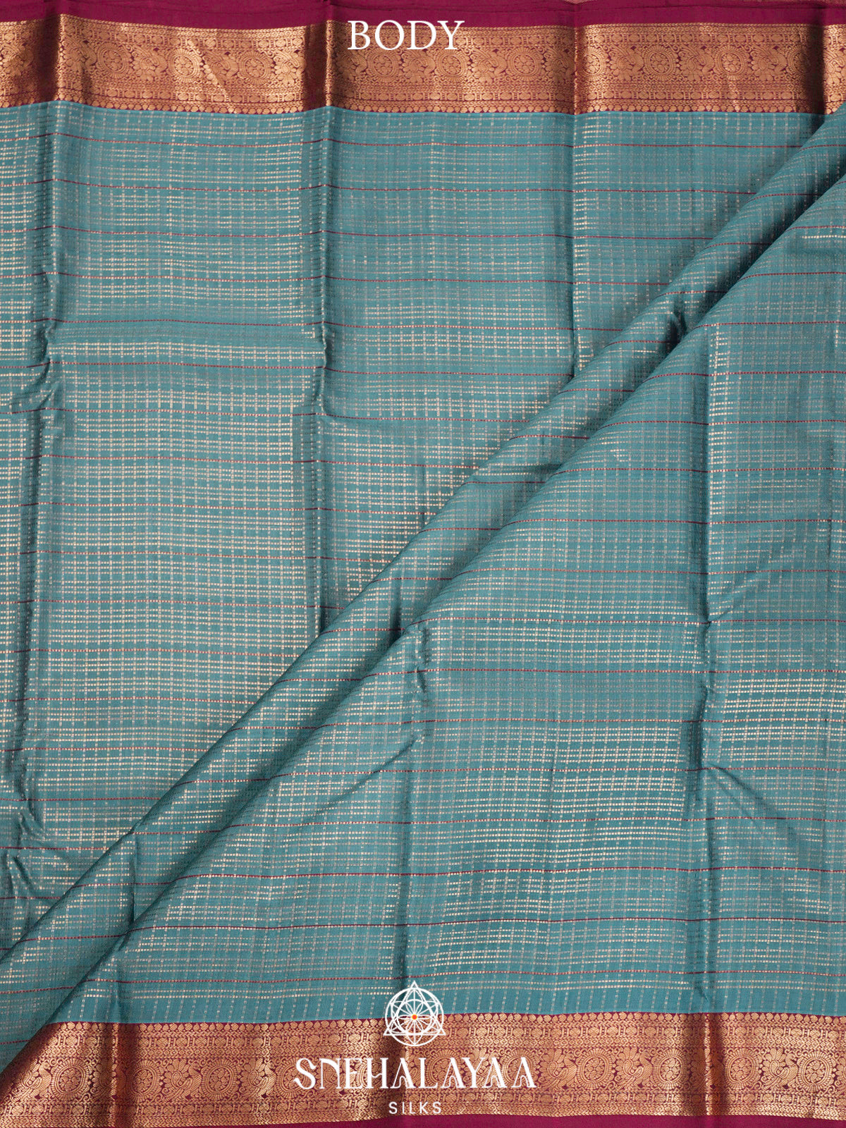 Sky Blue  Kanjivaram Silk Saree