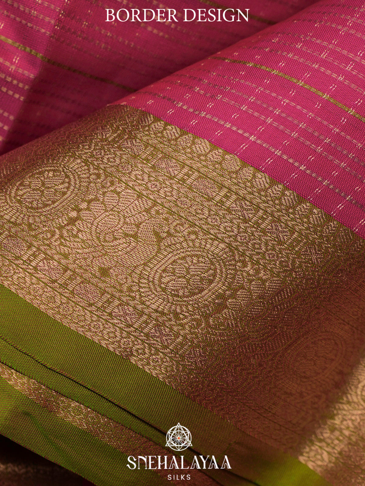 Pink  Kanjivaram Silk Saree