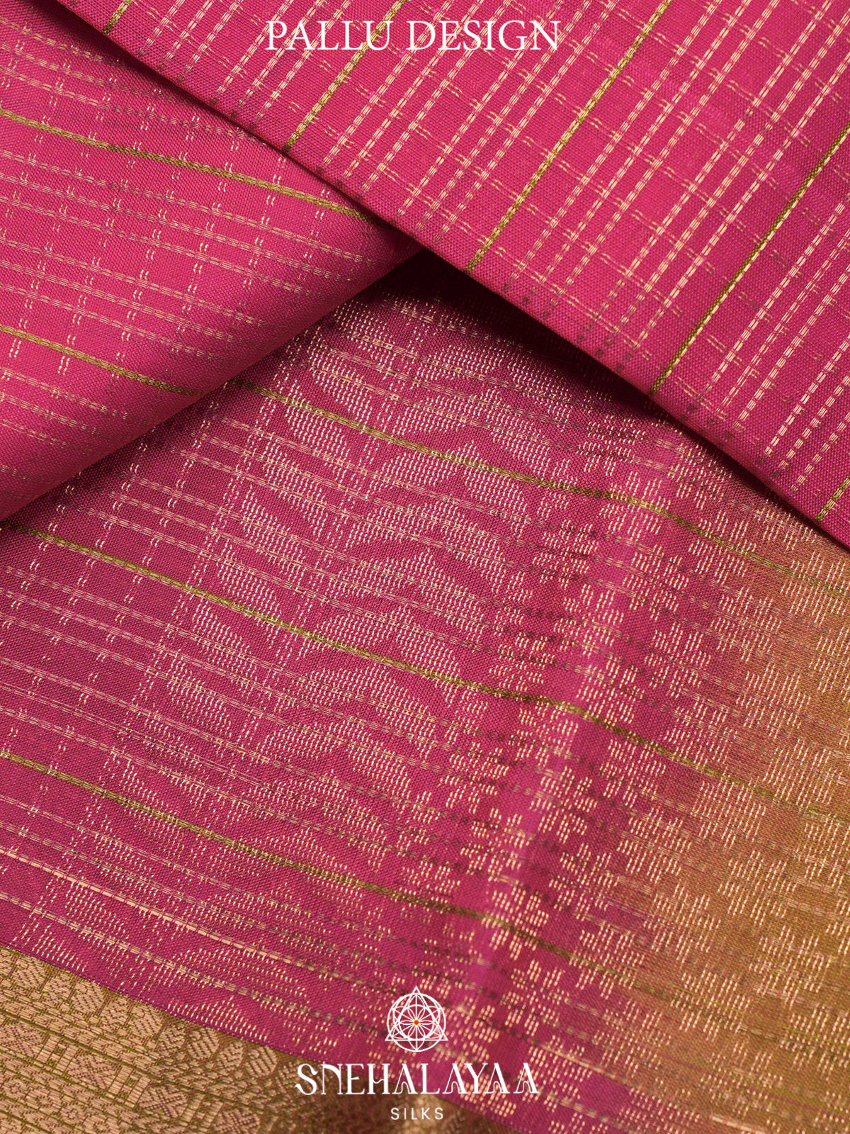 Pink  Kanjivaram Silk Saree