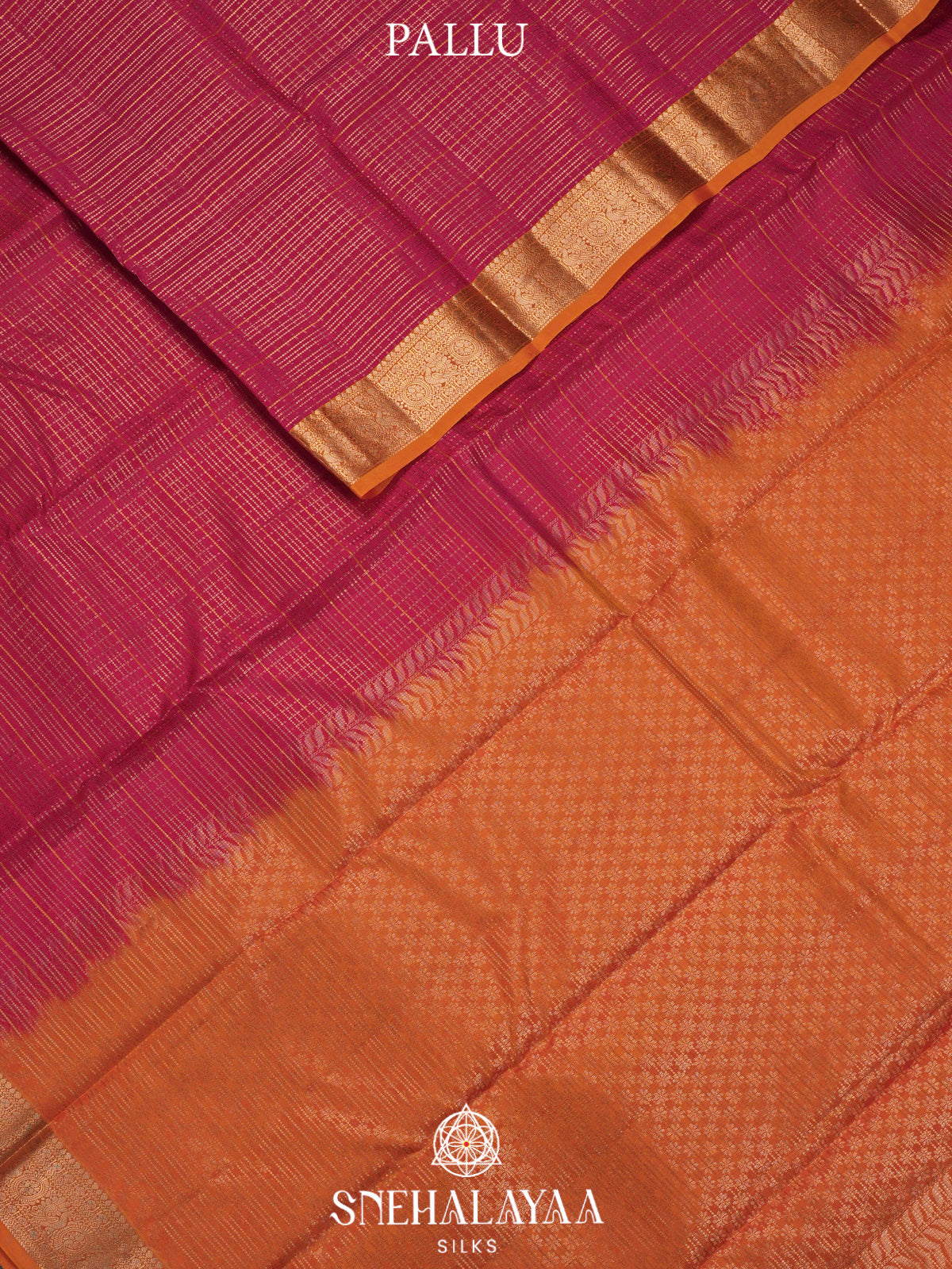 Pink  Kanjivaram Silk Saree