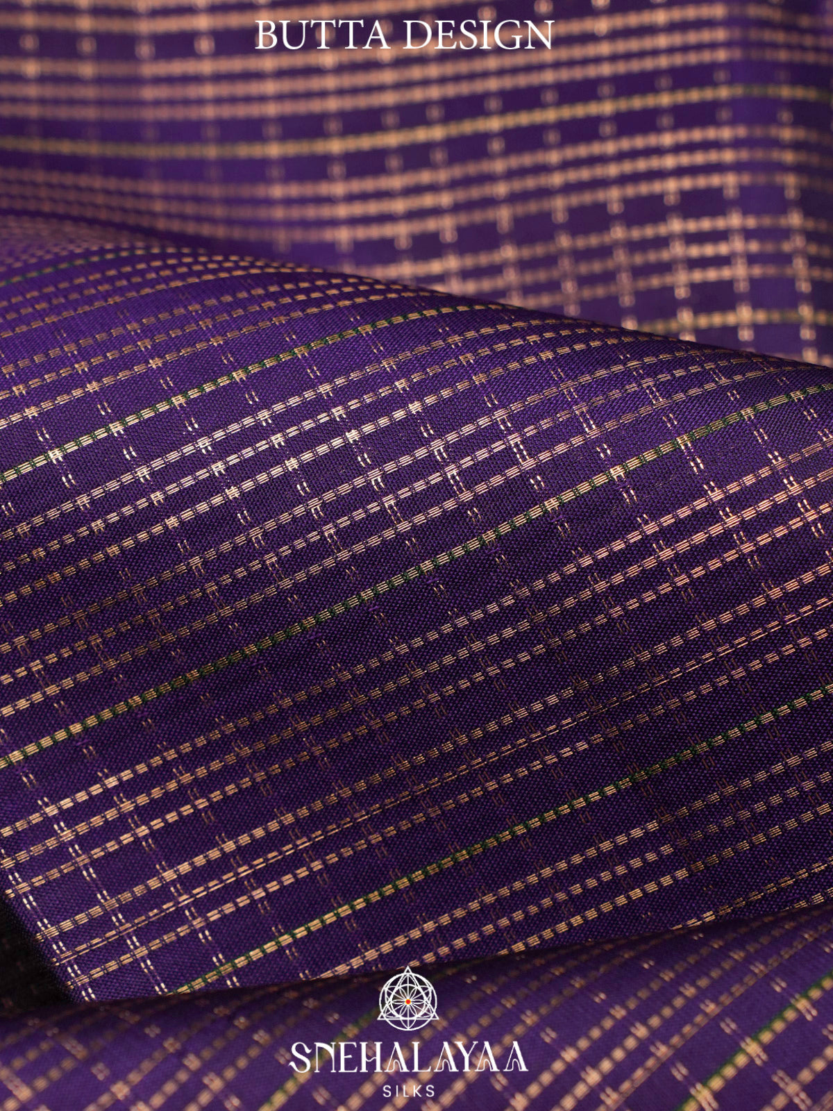 Purple  Kanjivaram Silk Saree