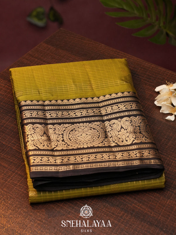 Green  Kanjivaram Silk Saree