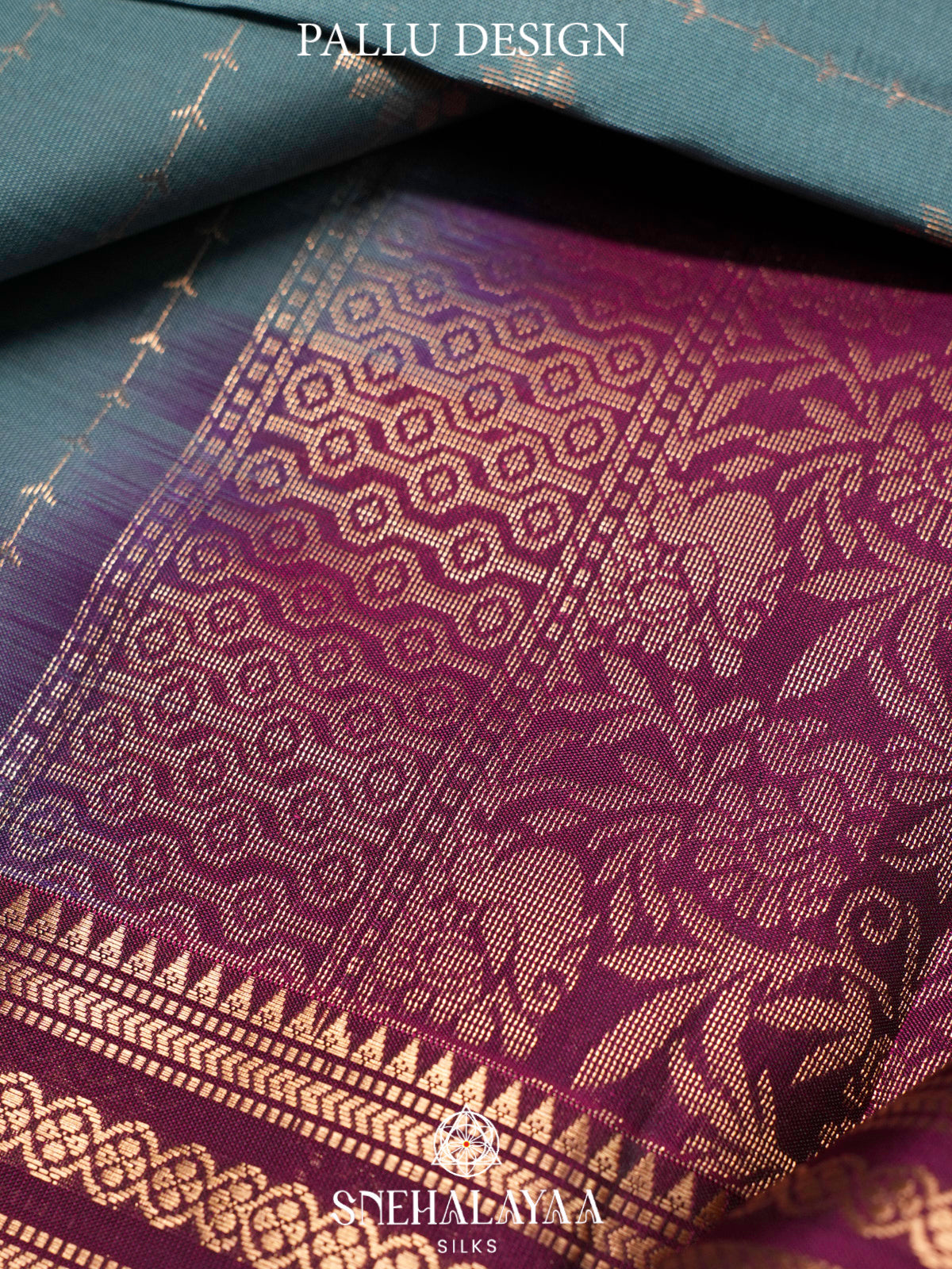 Sea Green  Kanjivaram Silk Saree