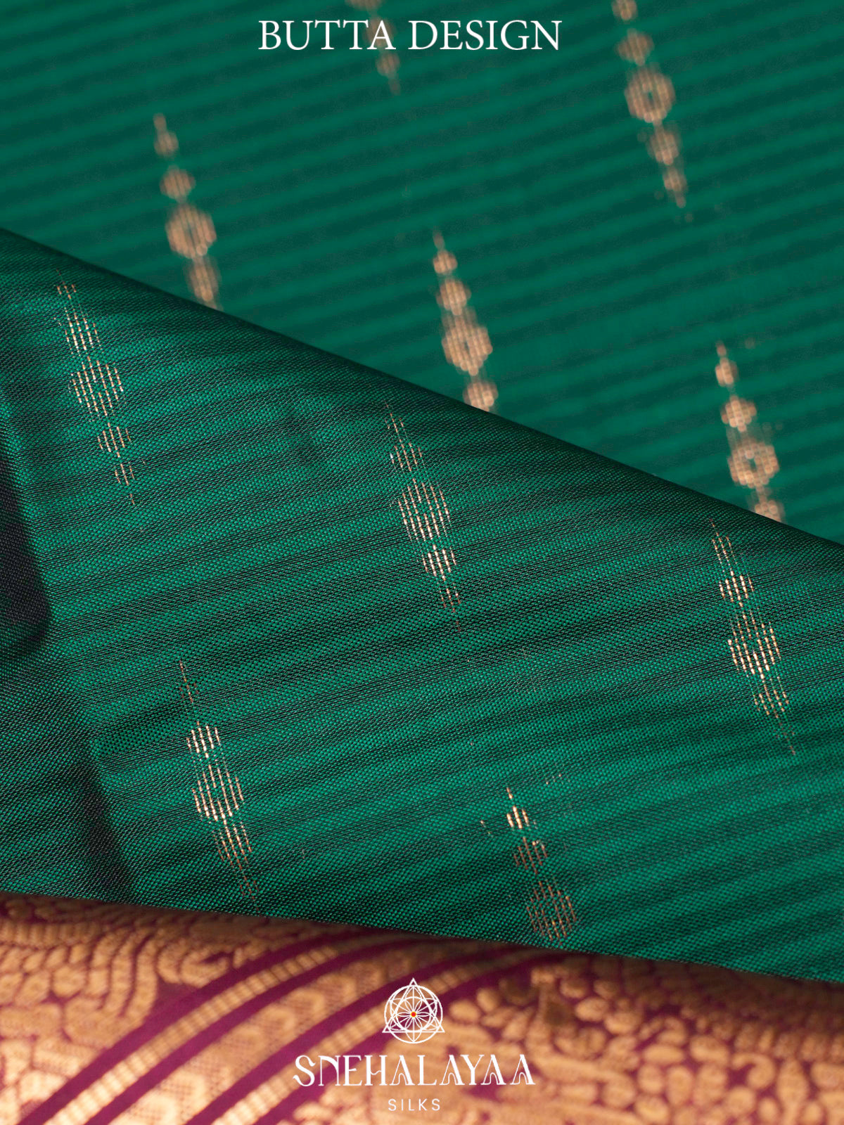 Forest Green  Kanjivaram Silk Saree