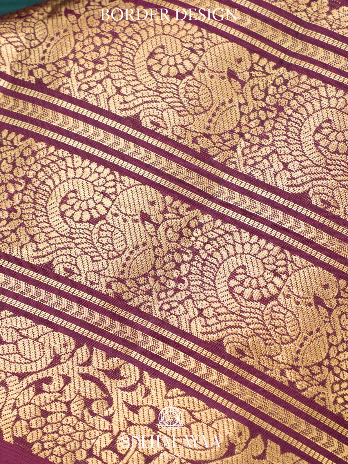 Forest Green  Kanjivaram Silk Saree