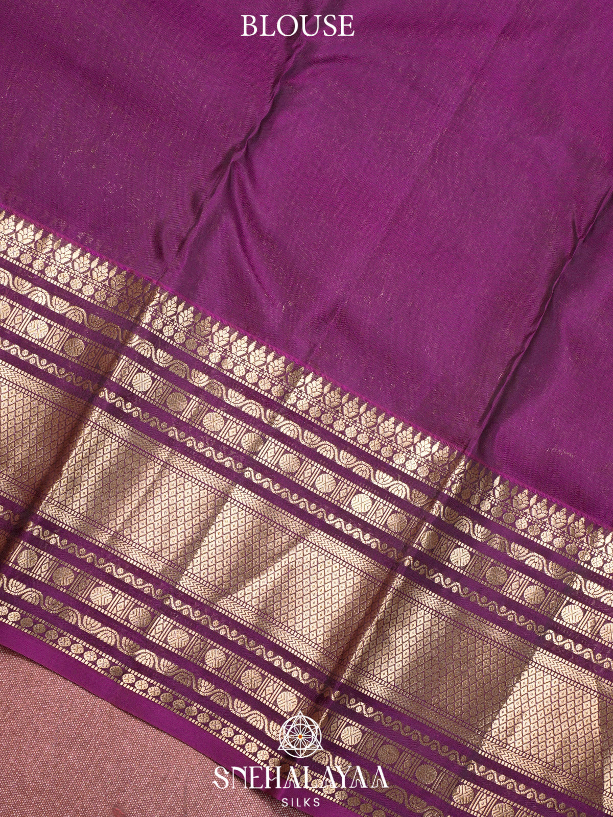 Peacock Blue  Kanjivaram Silk Saree