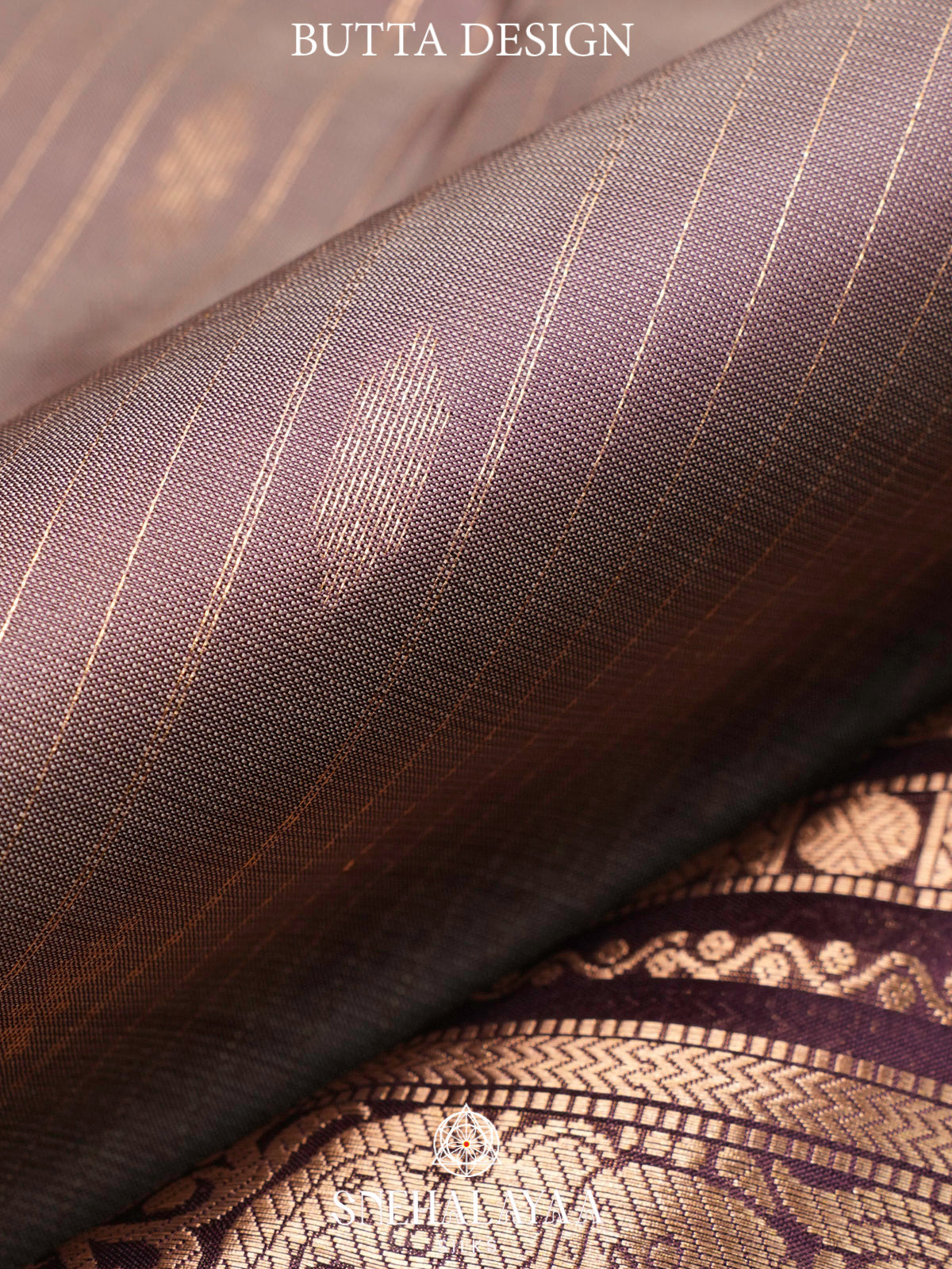 Brown  Kanjivaram Silk Saree