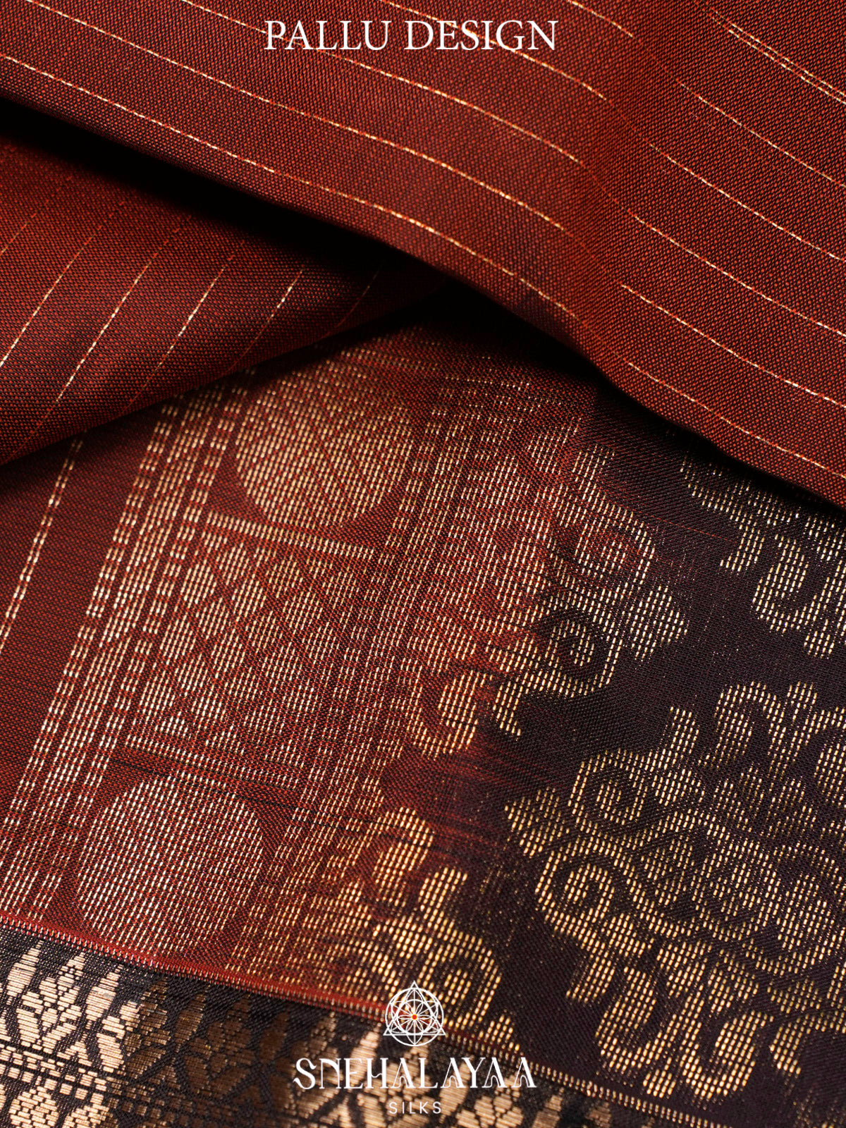 Brown  Kanjivaram Silk Saree