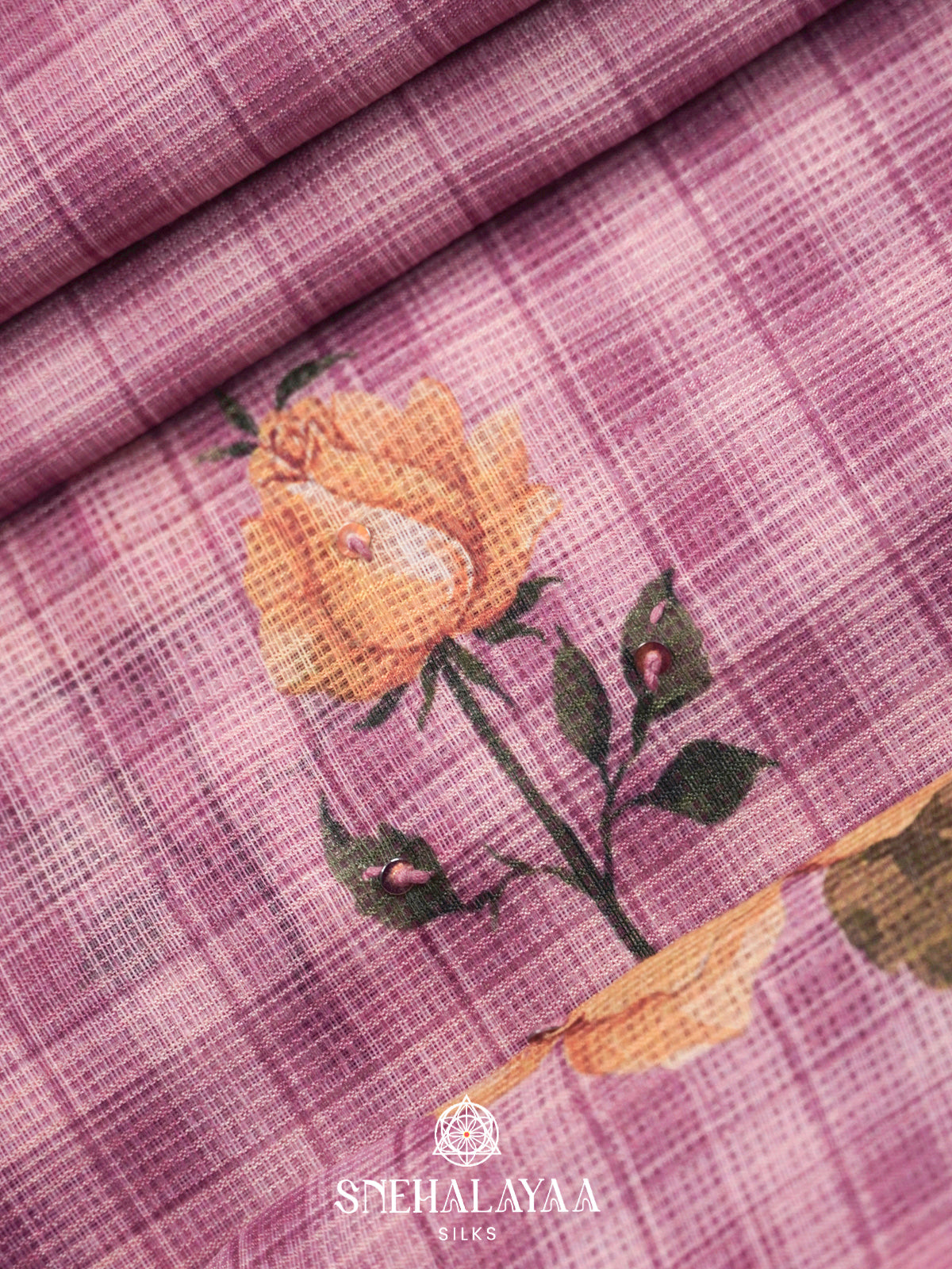 Lavender  Kota Saree