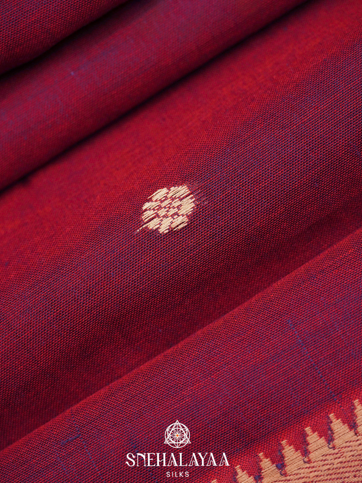 Wine Narayanpet Cotton Saree