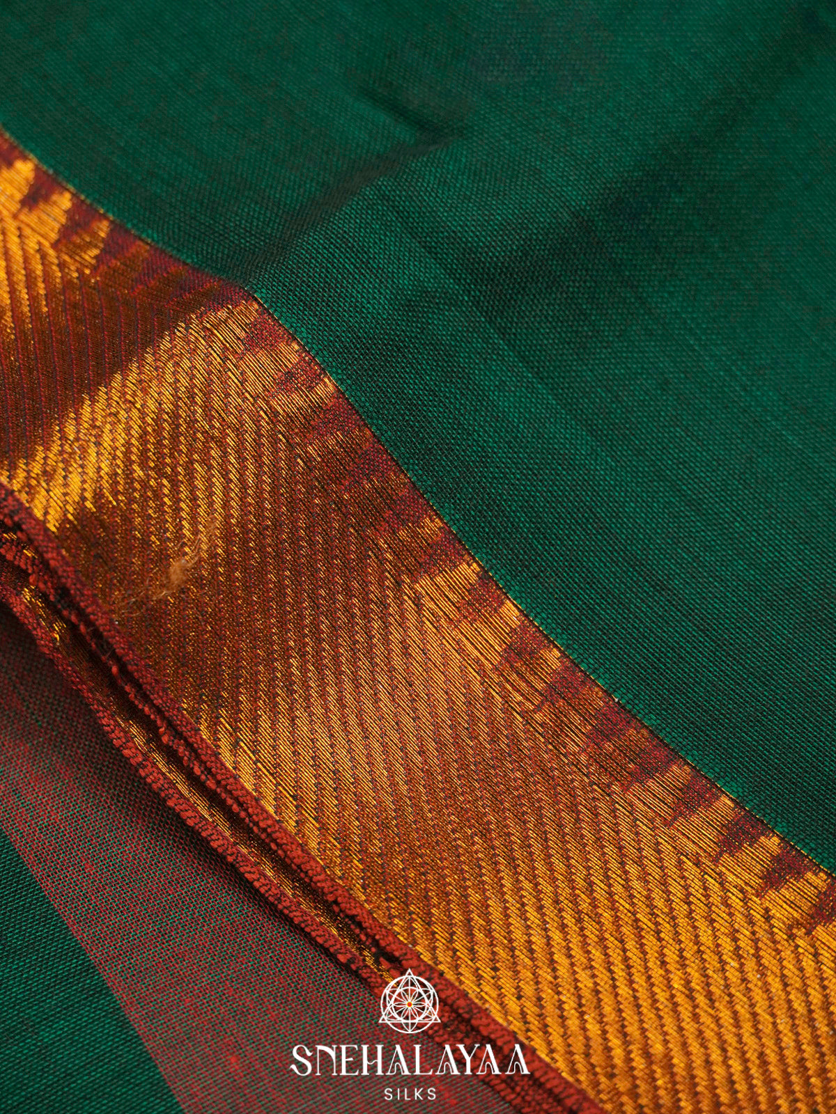 Green Narayanpet Cotton Saree