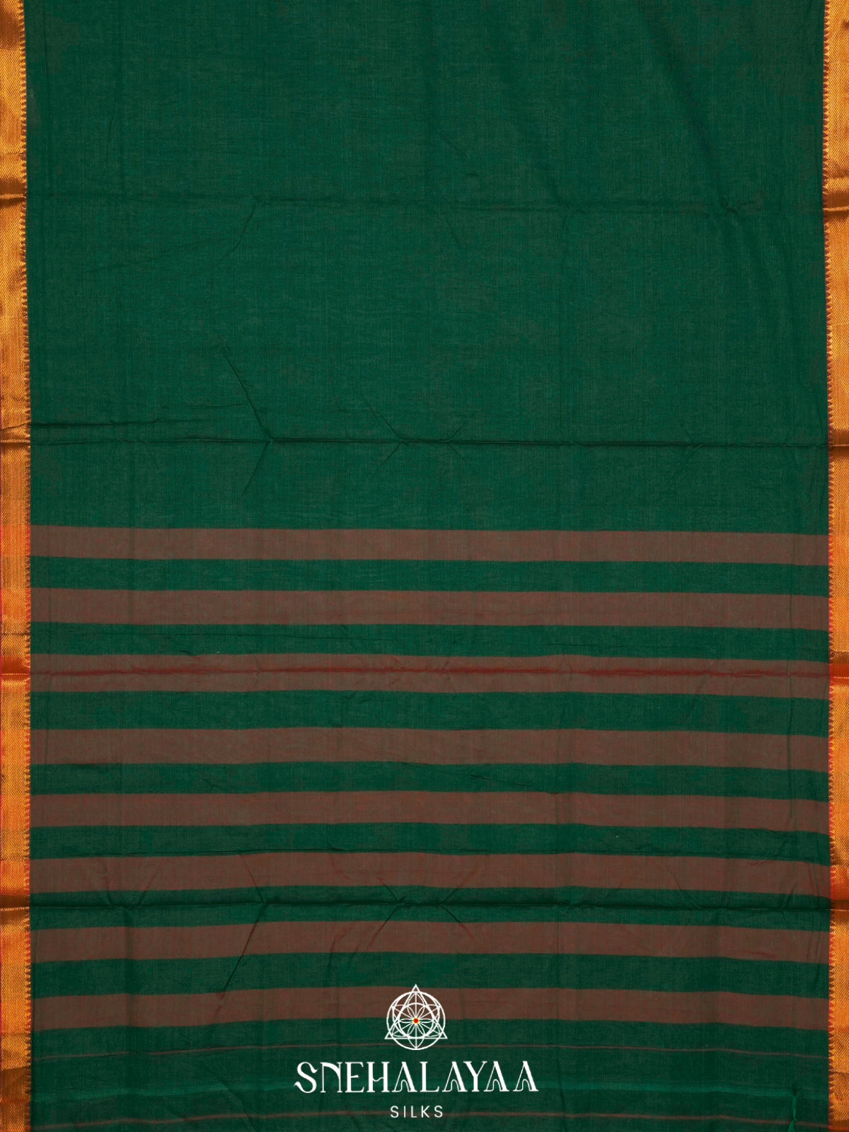 Green Narayanpet Cotton Saree