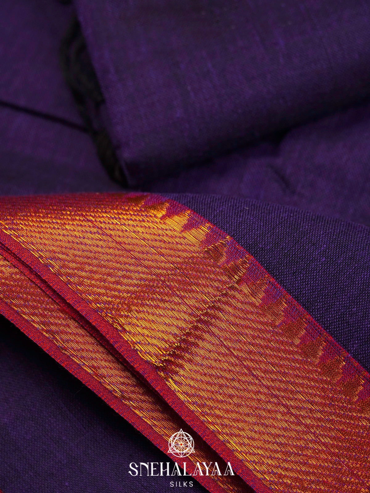 Indigo Narayanpet Cotton Saree