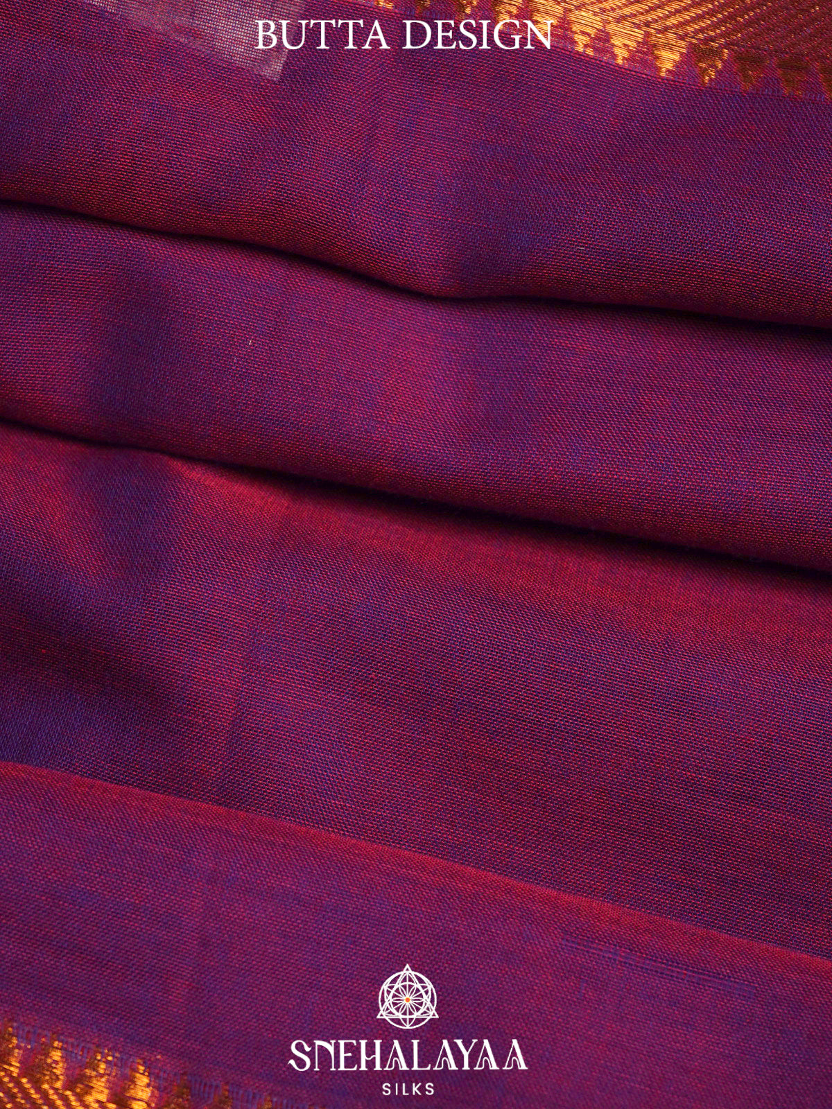 Magenta Narayanpet Cotton Saree