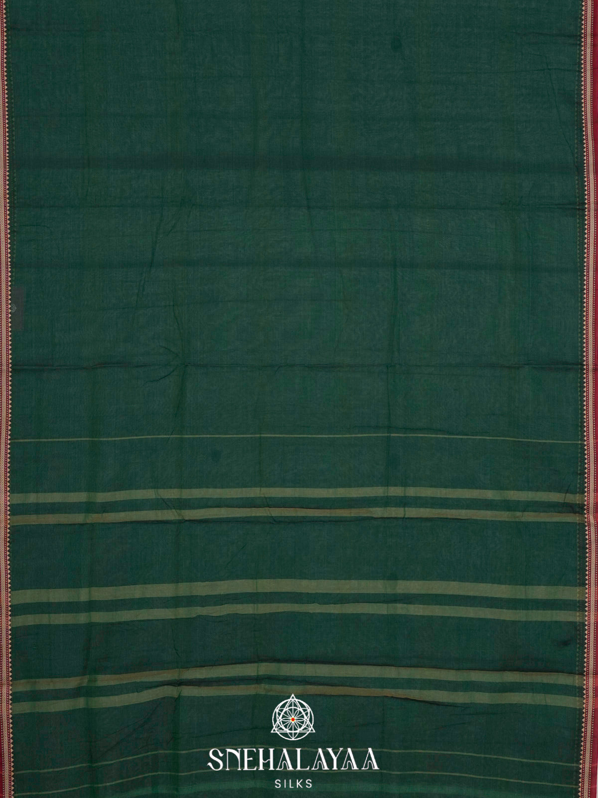 Green Narayanpet Cotton Saree