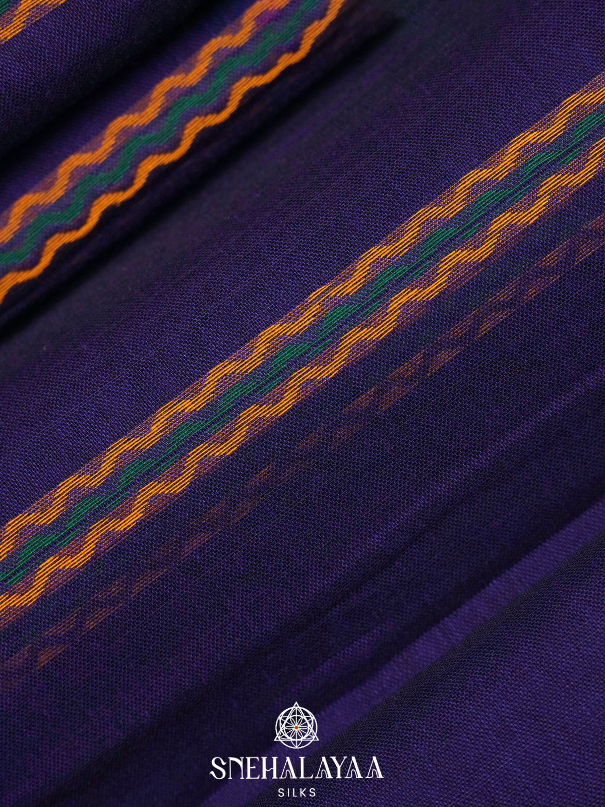 Indigo Narayanpet Cotton Saree