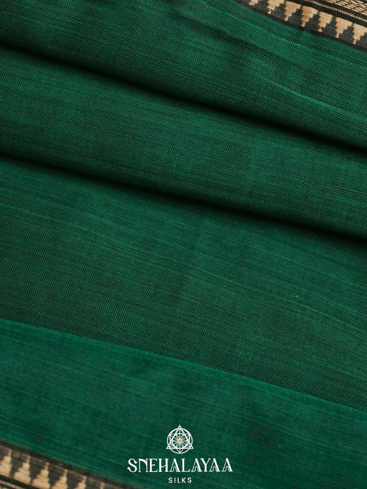 Green Narayanpet Cotton Saree