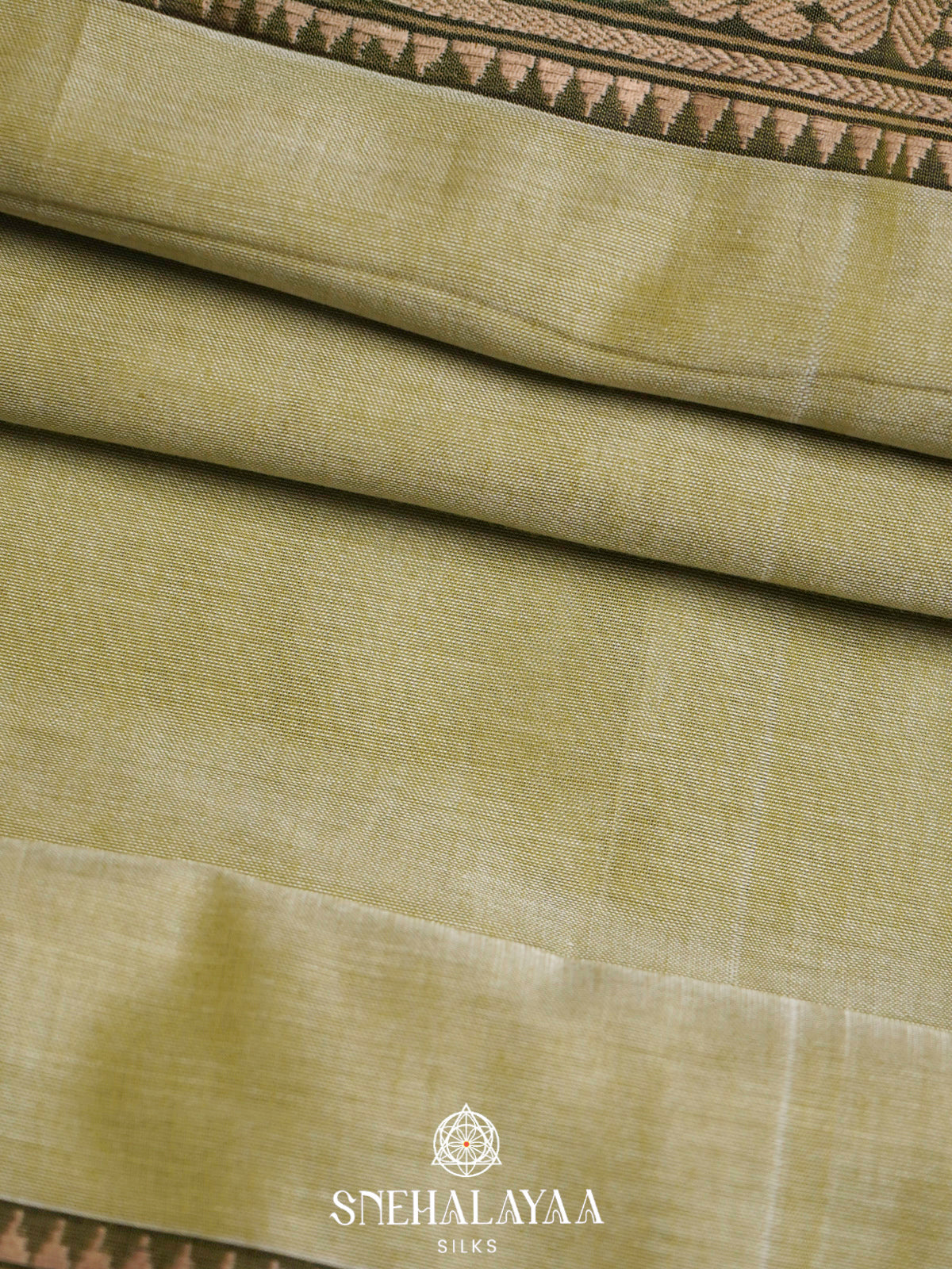 Beige Narayanpet Cotton Saree