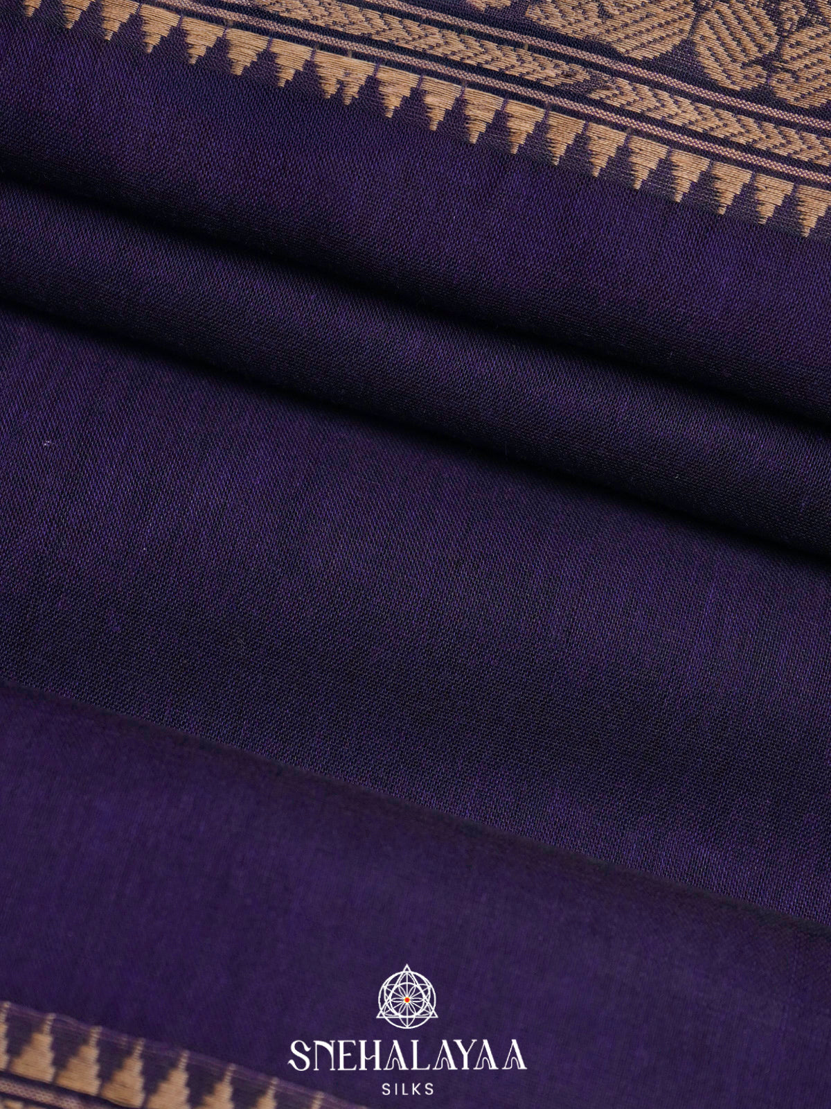 Blue Narayanpet Cotton Saree