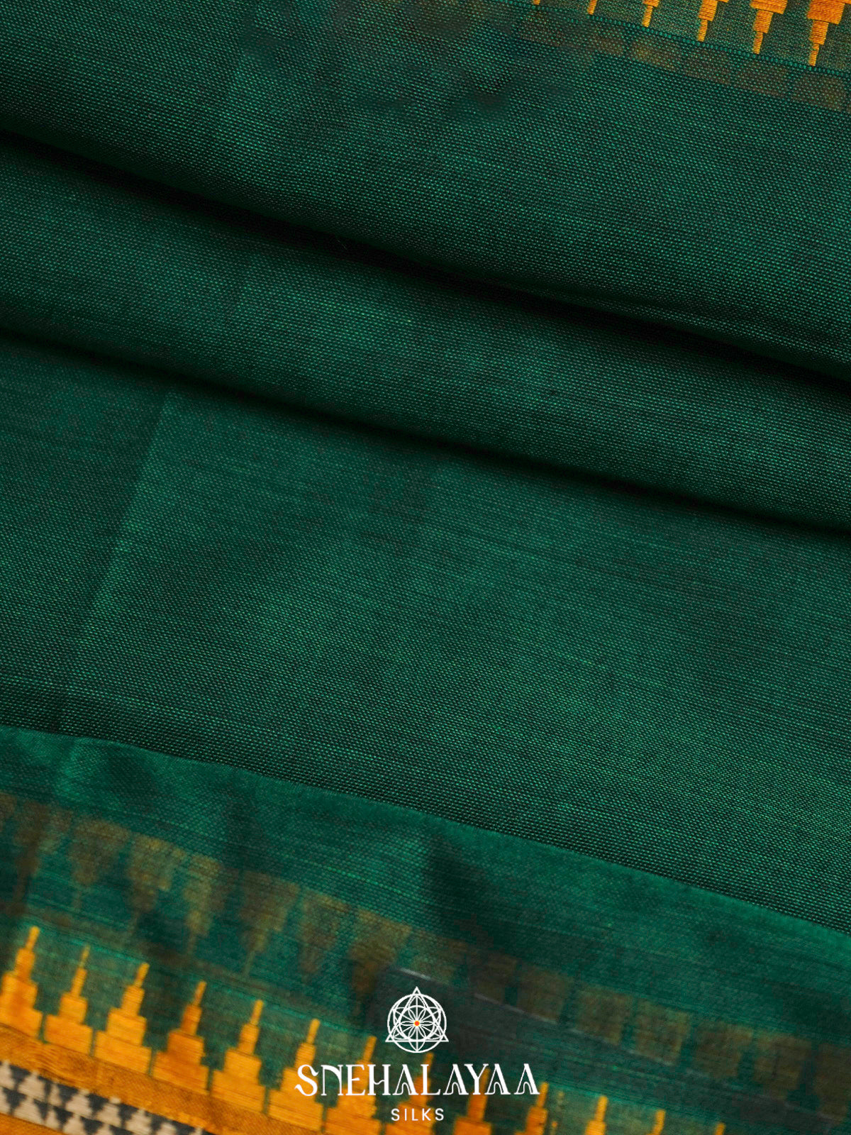 Green Narayanpet Cotton Saree