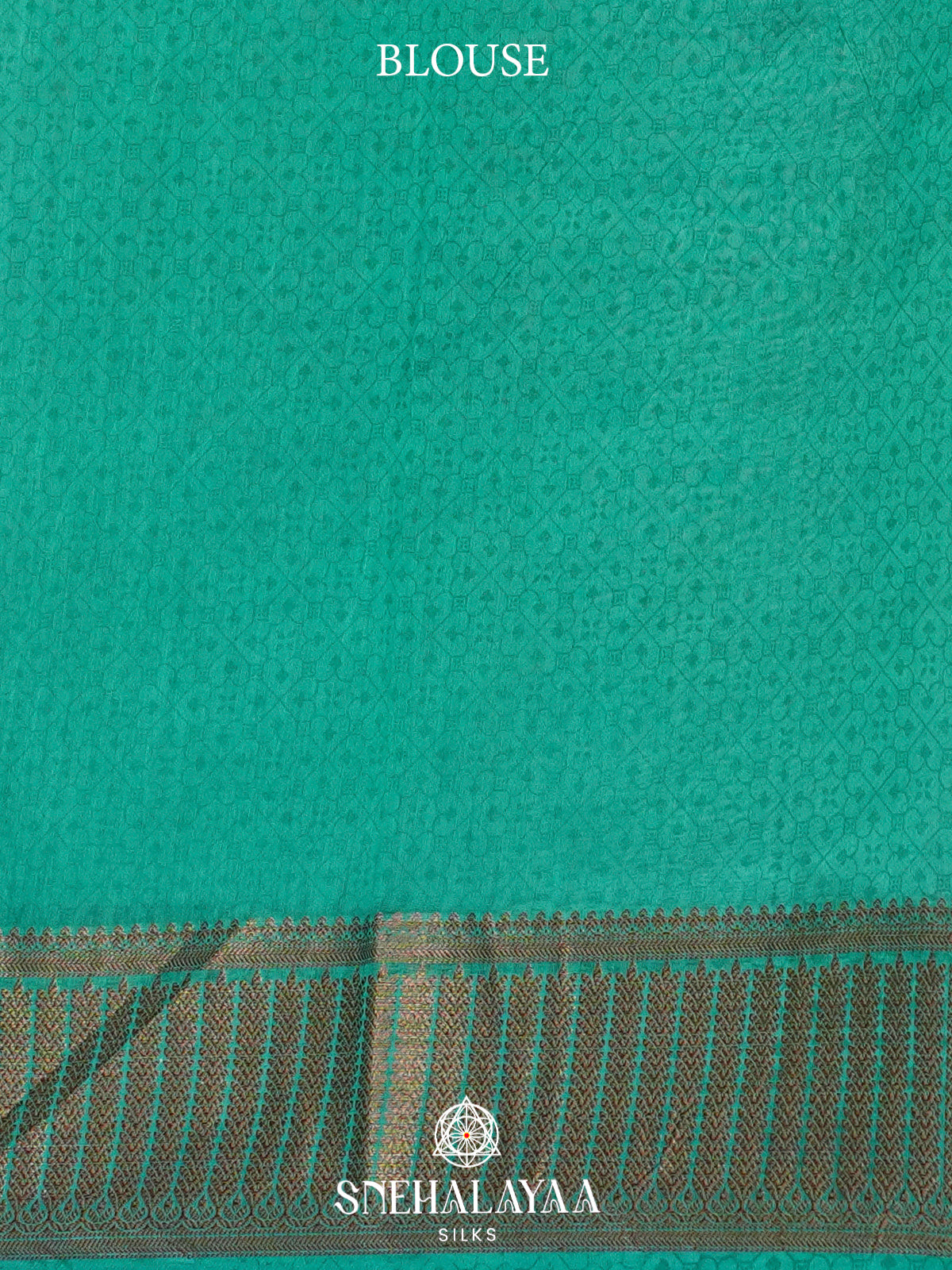 Ivory Chanderi Saree with Wildlife Print and Rich Zari Border