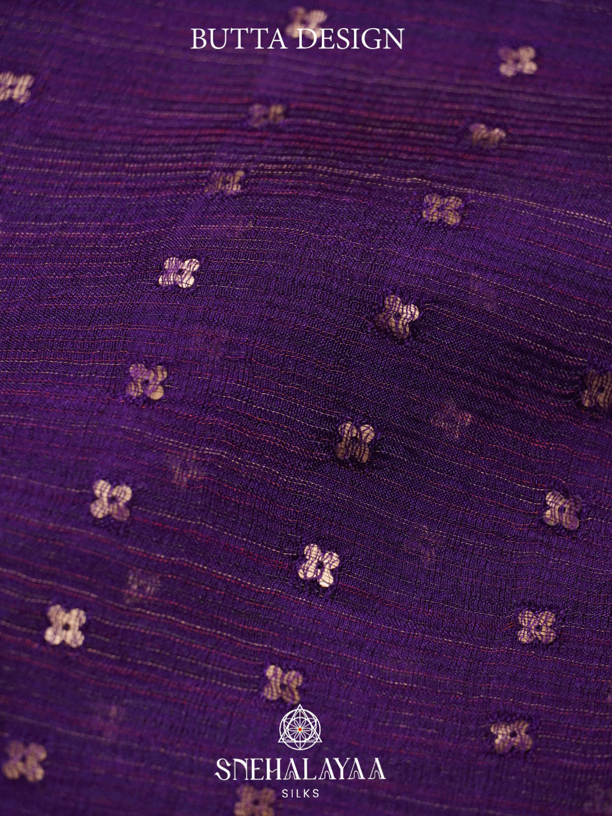 Violet Kora Silk Saree