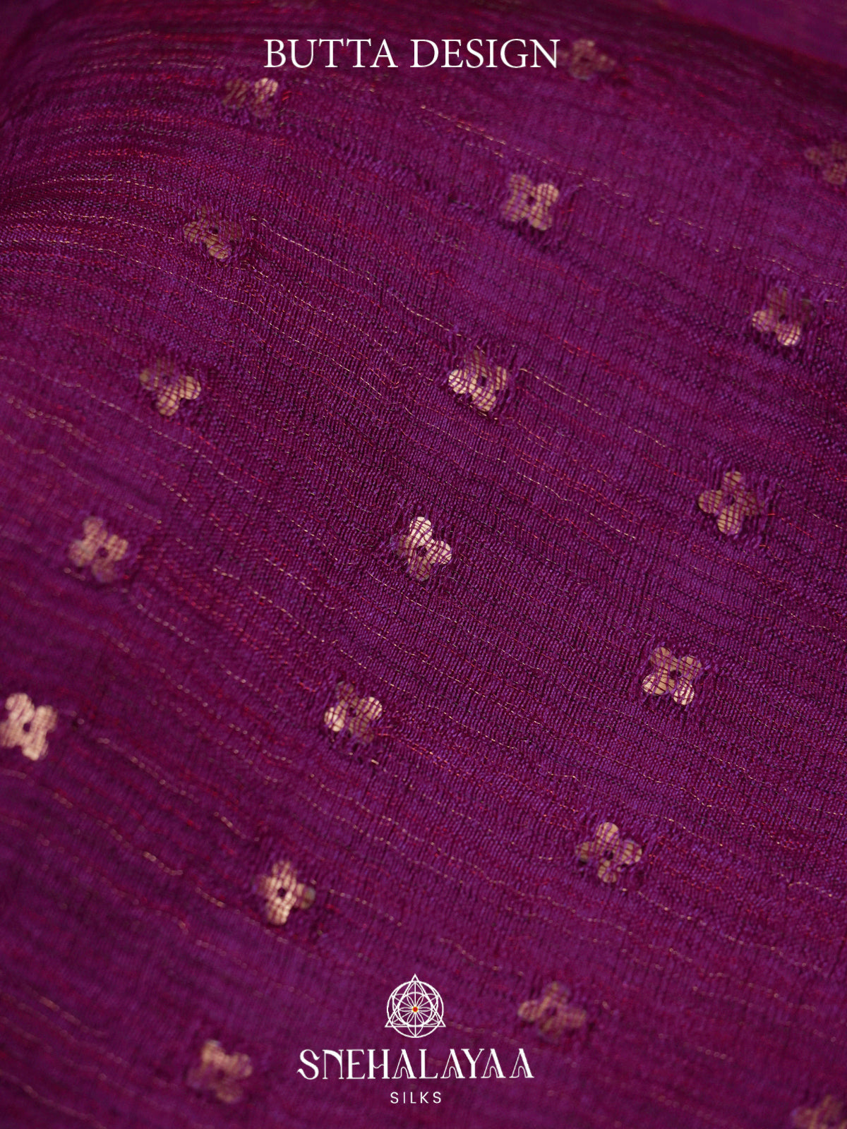 Royal Purple Kora Silk Saree