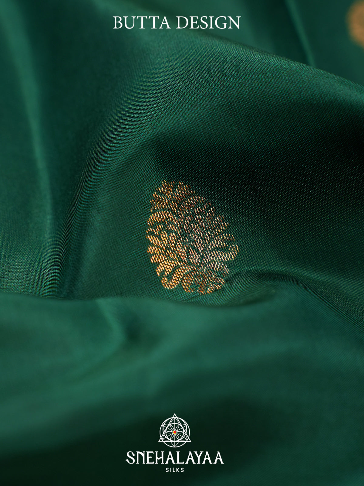 Bottle Green Kanjivaram Silk Saree