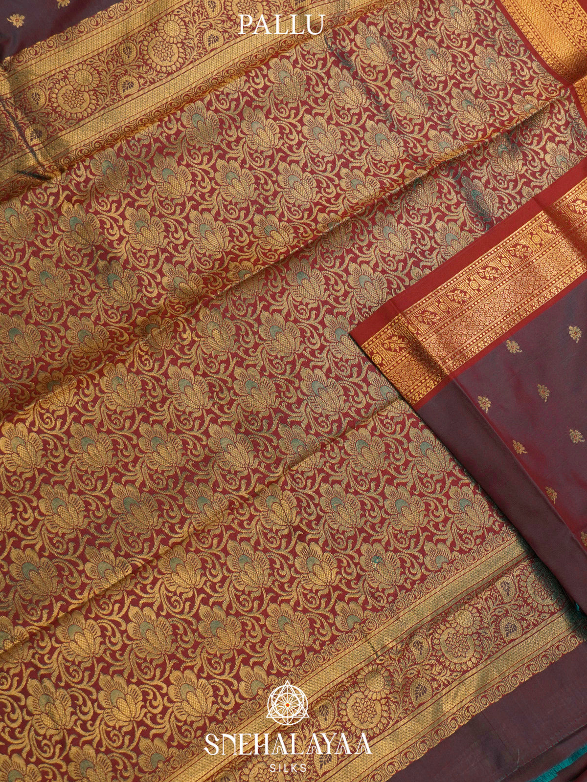 Coffee Brown  Art Silk Saree