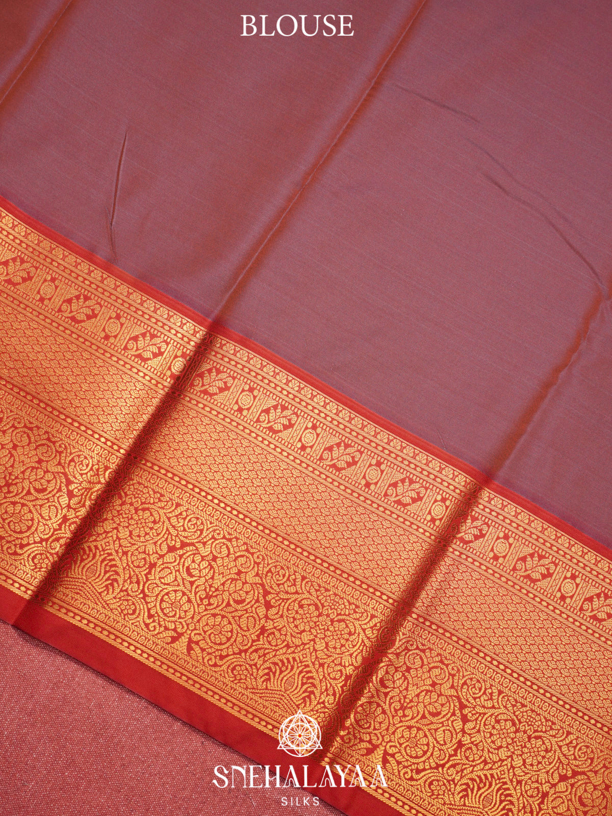 Maroon  Art Silk Saree