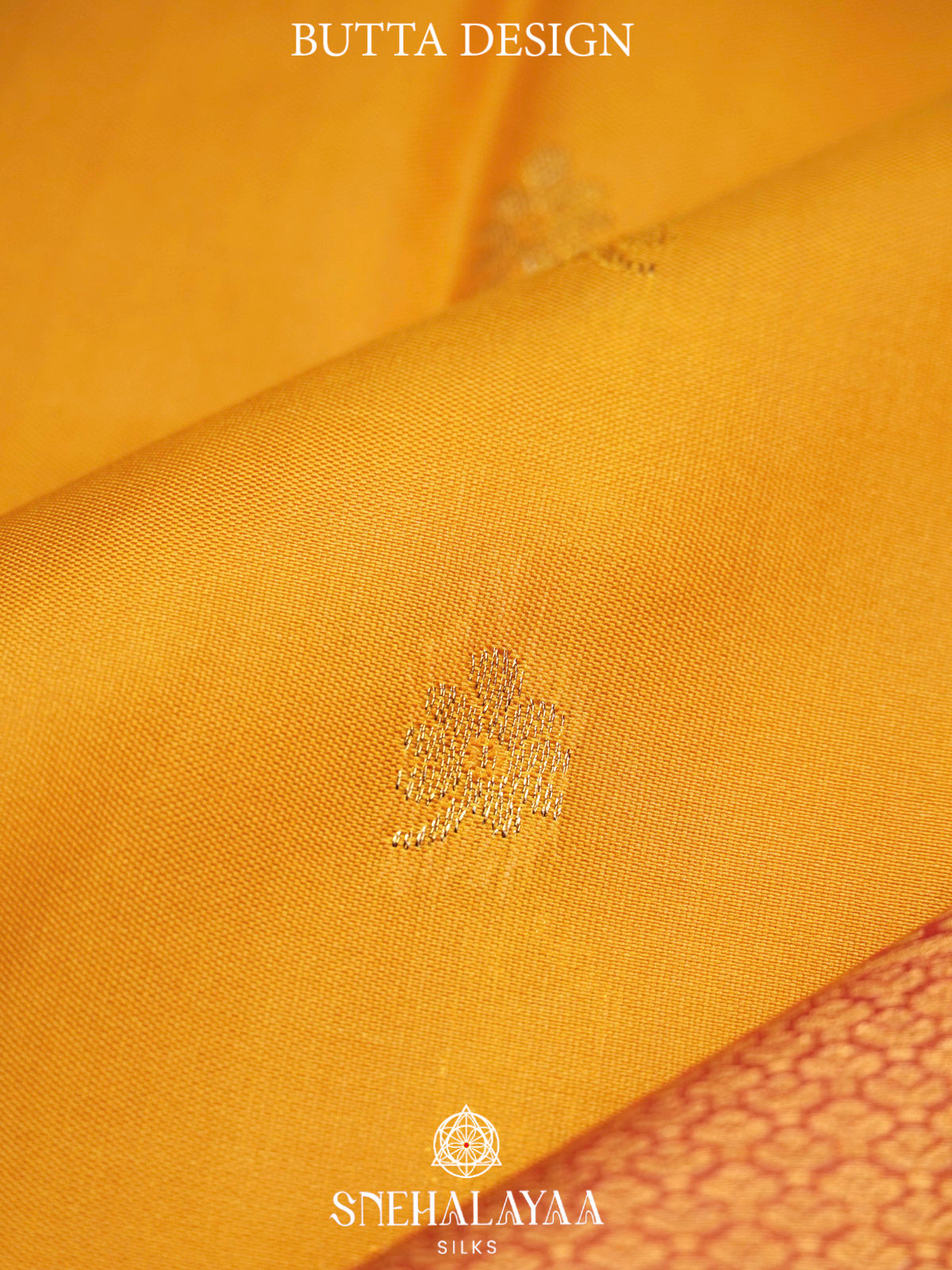 Mango Yellow  Art Silk Saree