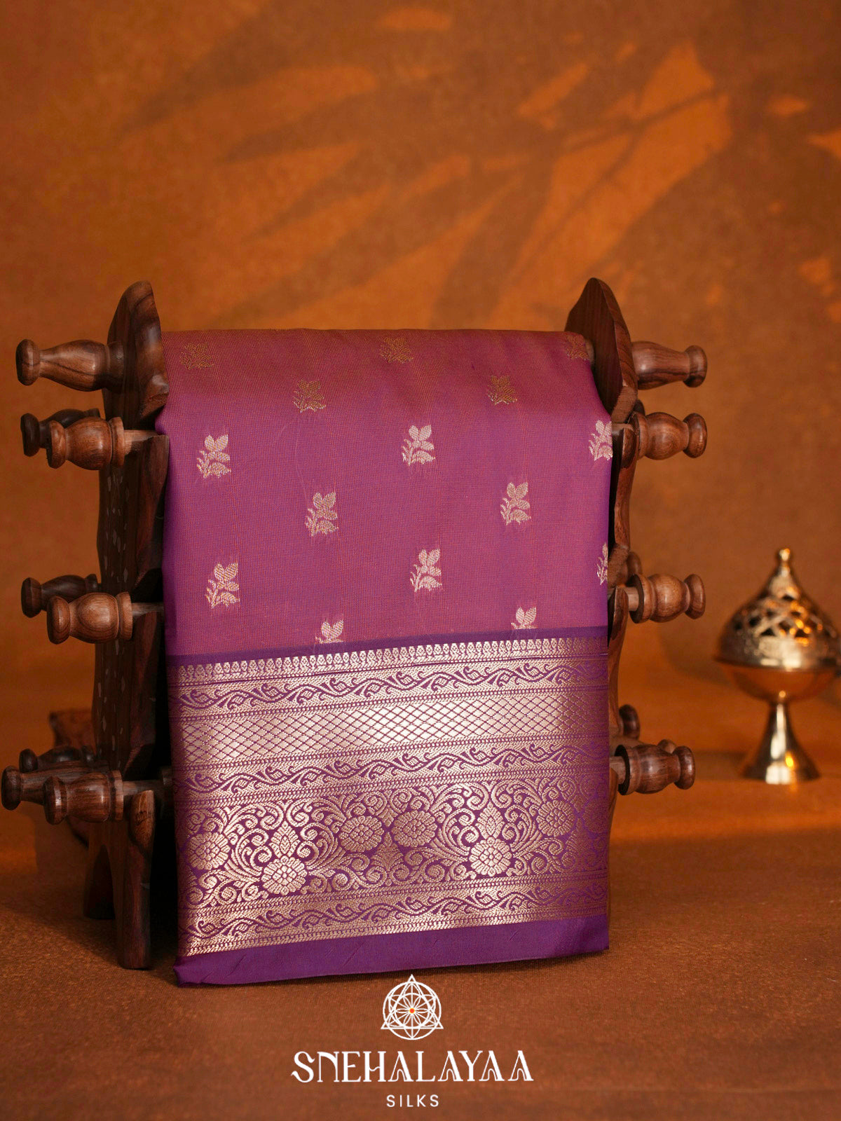 Pink  Art Silk Saree